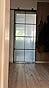 vidaXL Glass Door, Sliding Barn Door, Modern Interior Door for Home Closet Kitchen, Black ESG Glass and Aluminum customer photo 1