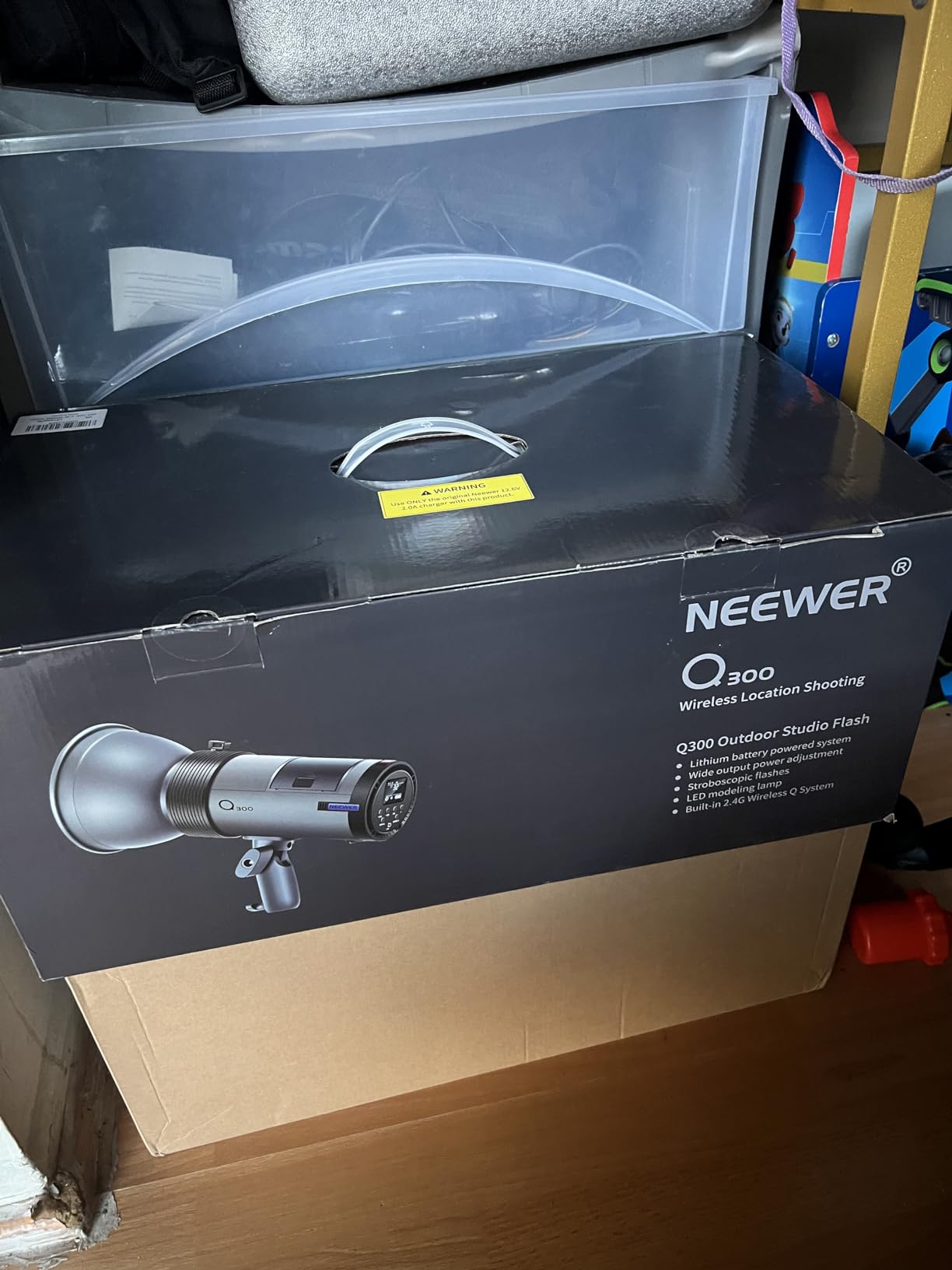 NEEWER Upgraded QPRO-C TTL Wireless Flash Trigger Compatible with Canon 1/8000s HSS Large Screen Slanted Design 5 Group 9 Customizable Functions for Q4 Q3 Z2 Z1 Z760 S101-300W PRO/400W PRO customer photo 1