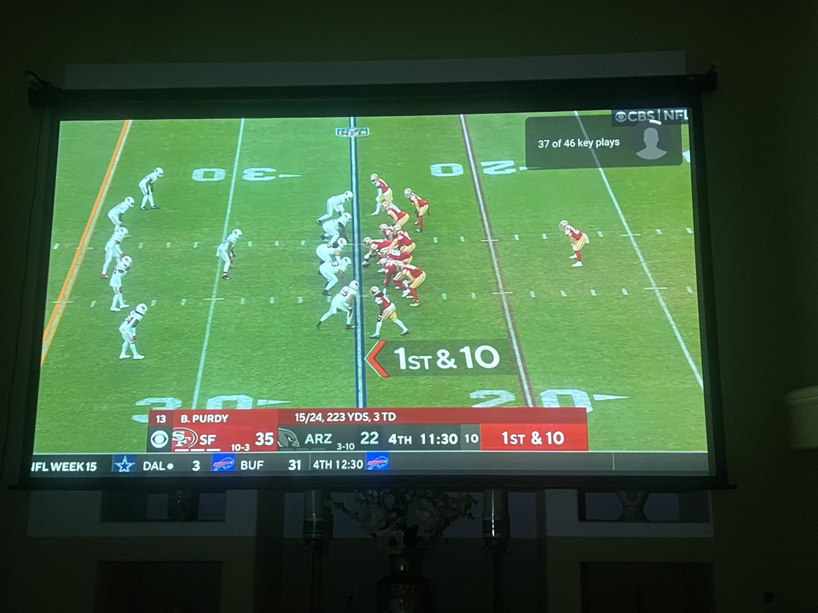 Projector Screen Elite Screens Spectrum, 150-INCH Diag 16:9, Motorized Projection Screen Movie Home Theater 4K/8K Ultra HD Ready, ELECTRIC150H2 customer photo 2