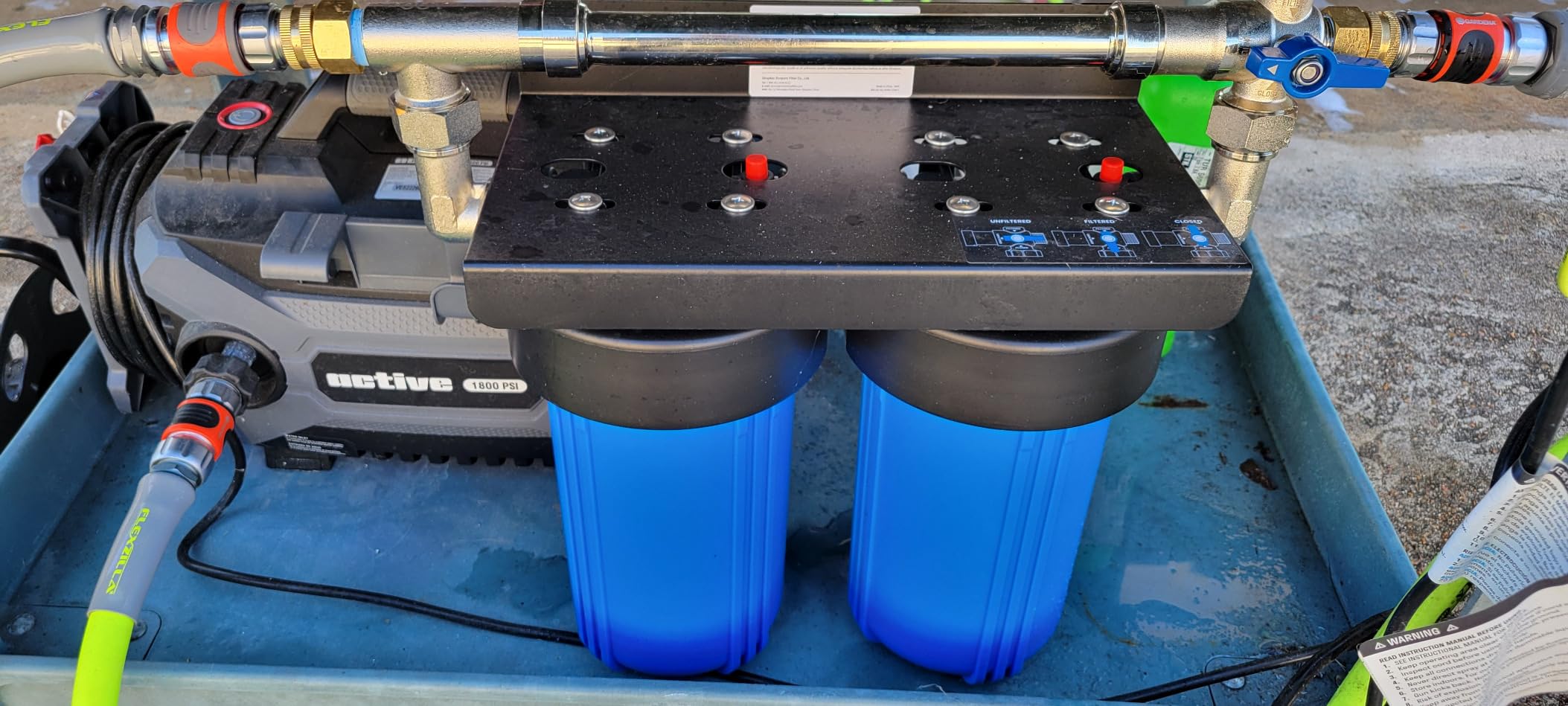 Spotless Car Wash System with Resin, Deionized Water System, Spot Free, Works for All Vehicles, RV, Motorcycles, Windows, Boats, Planes and More, No Towel Drying customer photo 1