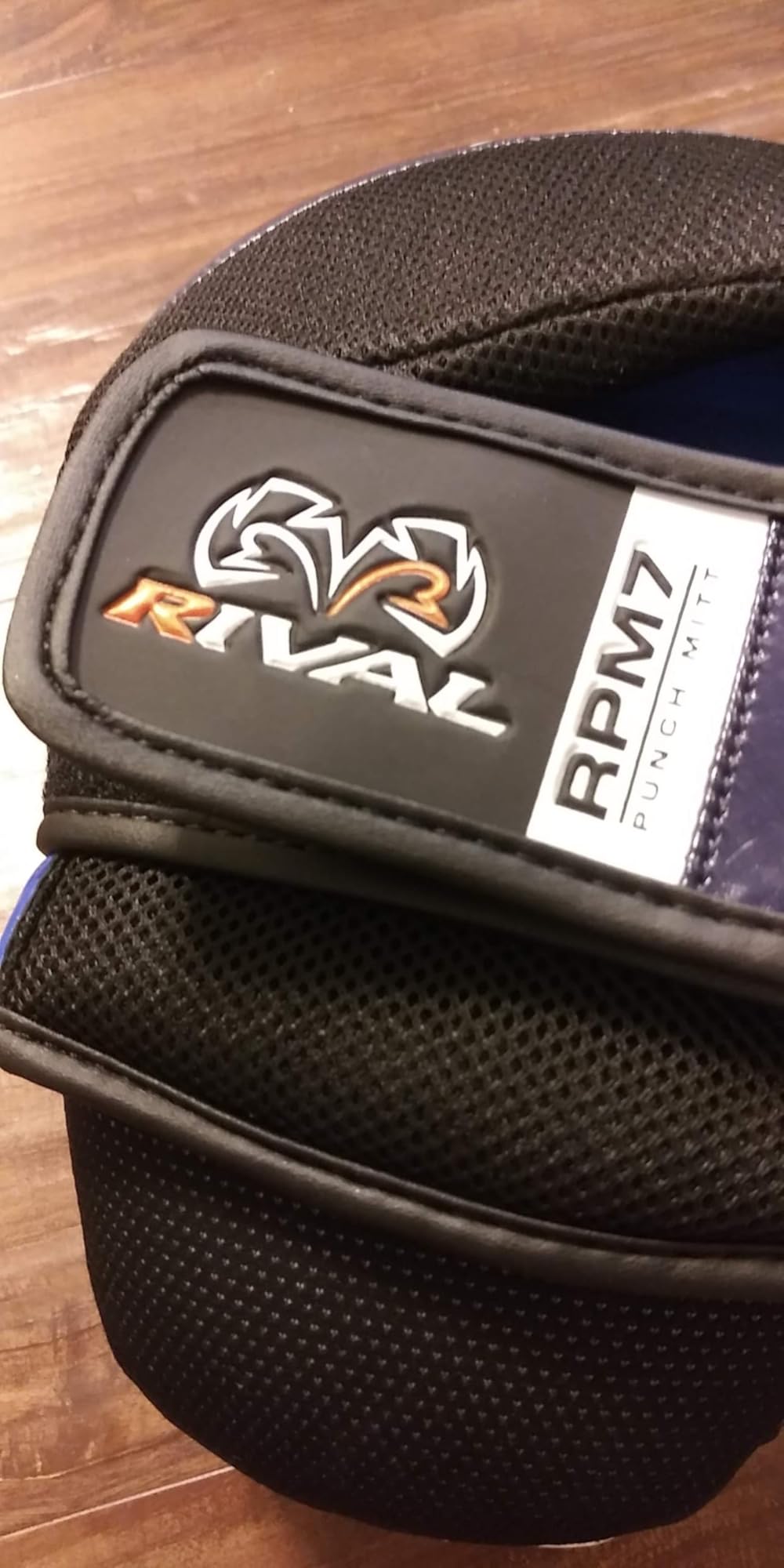 RIVAL Boxing RPM7 Fitness Plus Punch Mitts - Curved Striking Surface, Hook and Loop Wrist, Ergonomic Fit, and Padded Finger Protector customer photo 2