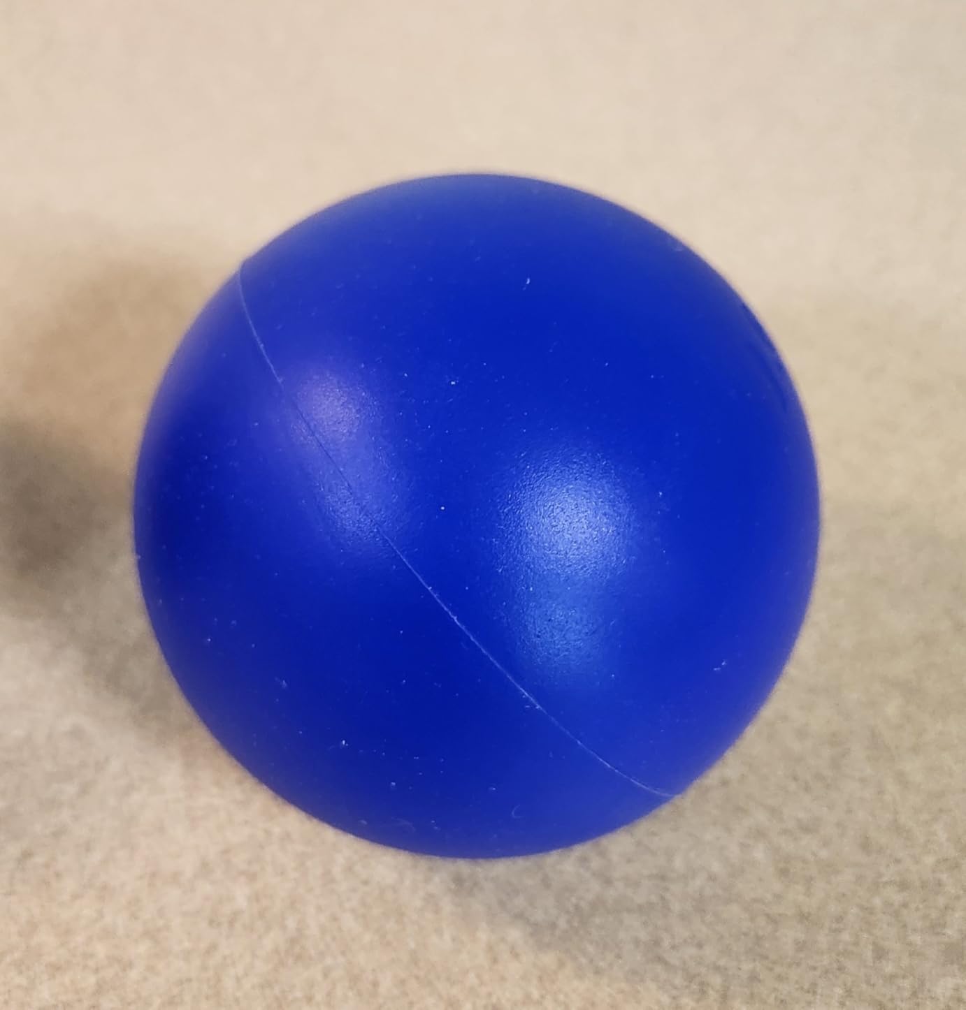 Massage Lacrosse Balls for Myofascial Release,Yoga Deep Tissue Massage,Trigger Point Therapy and Foot Plantar Fasciitis,Muscle Soreness Massager Ball (2Pack,Deep Blue and Purple) customer photo 2