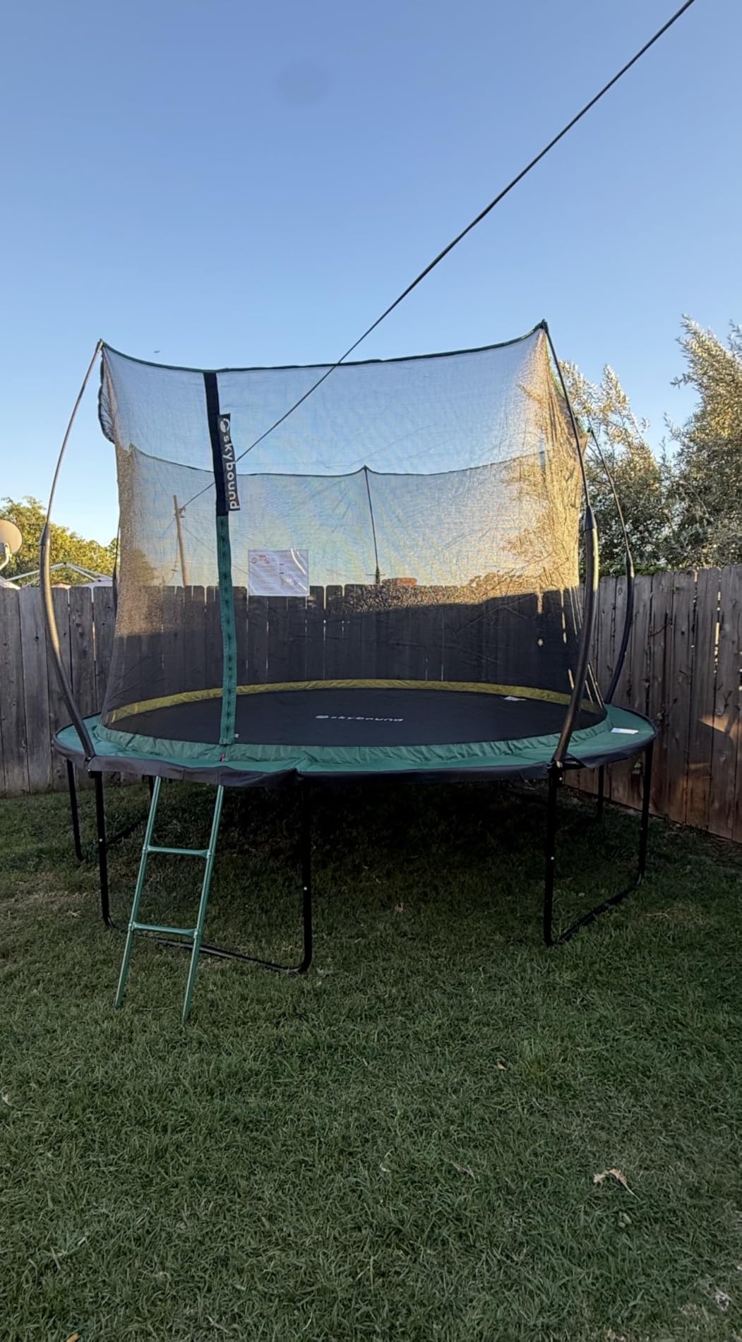 SkyBound 12 FT Springless Trampoline for Kids and Adults - Bungee Cords Outdoor Trampoline with No-Gap Design customer photo 1