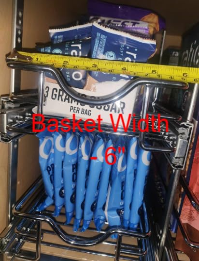OCG 2 Tier Pull Out Cabinet Organizer (15.5