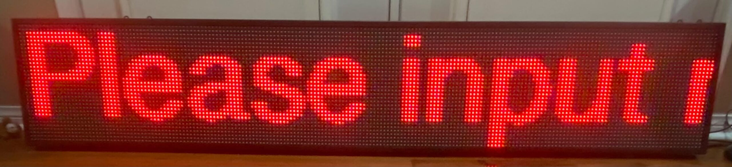 HS P10 Led Scrolling Sign Programmable, Digital Display Outdoor, Electronic Message Board Waterproof, Open Neon Signs for Business Store Advertising Restaurant Window, High Brightness Full Color APP Control Customized Text 39''x14'' customer photo 2