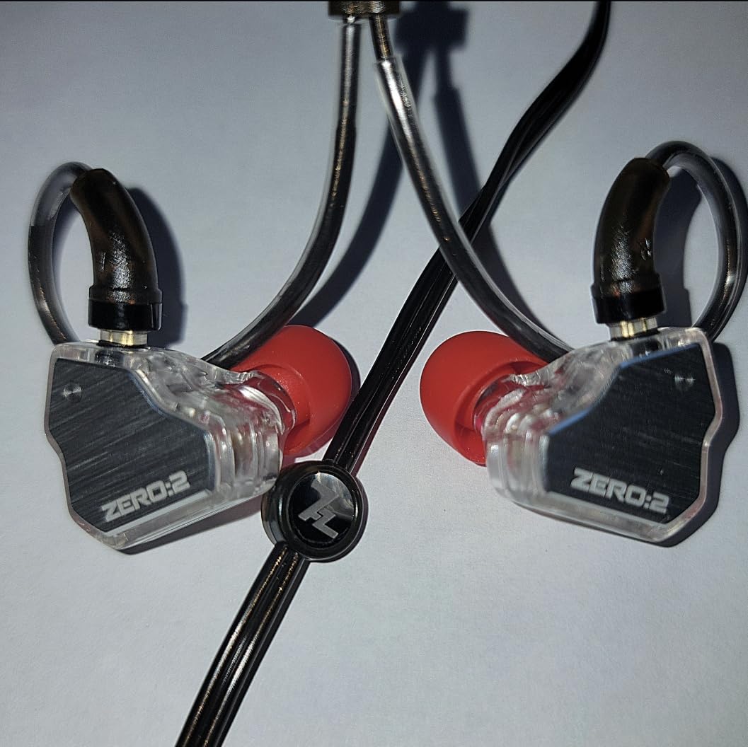 7Hz x Crinacle Zero:2 in Ear Monitor, Updated 10mm Dynamic Driver IEM, Wired Earbuds Earphones, Gaming Earbuds, with OFC IEM Cable for Musician (Without MIC, Silver) customer photo 1