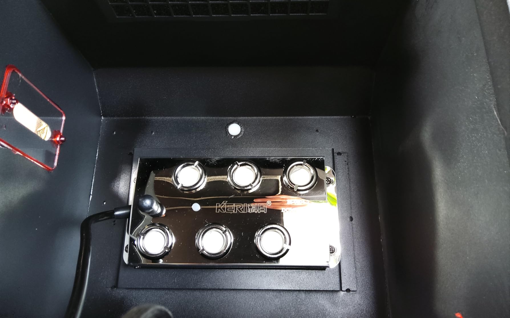 Low Lying Fog Machine, 1200 Watt Water Based Ground Fog Machine with Wireless Remote, DMX 512 customer photo 2