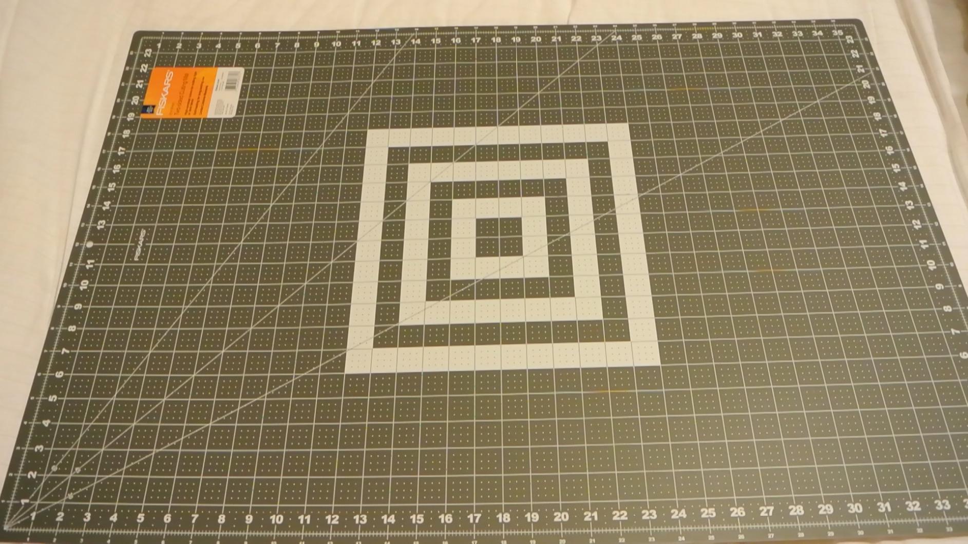 Fiskars Self Healing Cutting Mat with Grid for Sewing, Quilting, and Crafts - 18