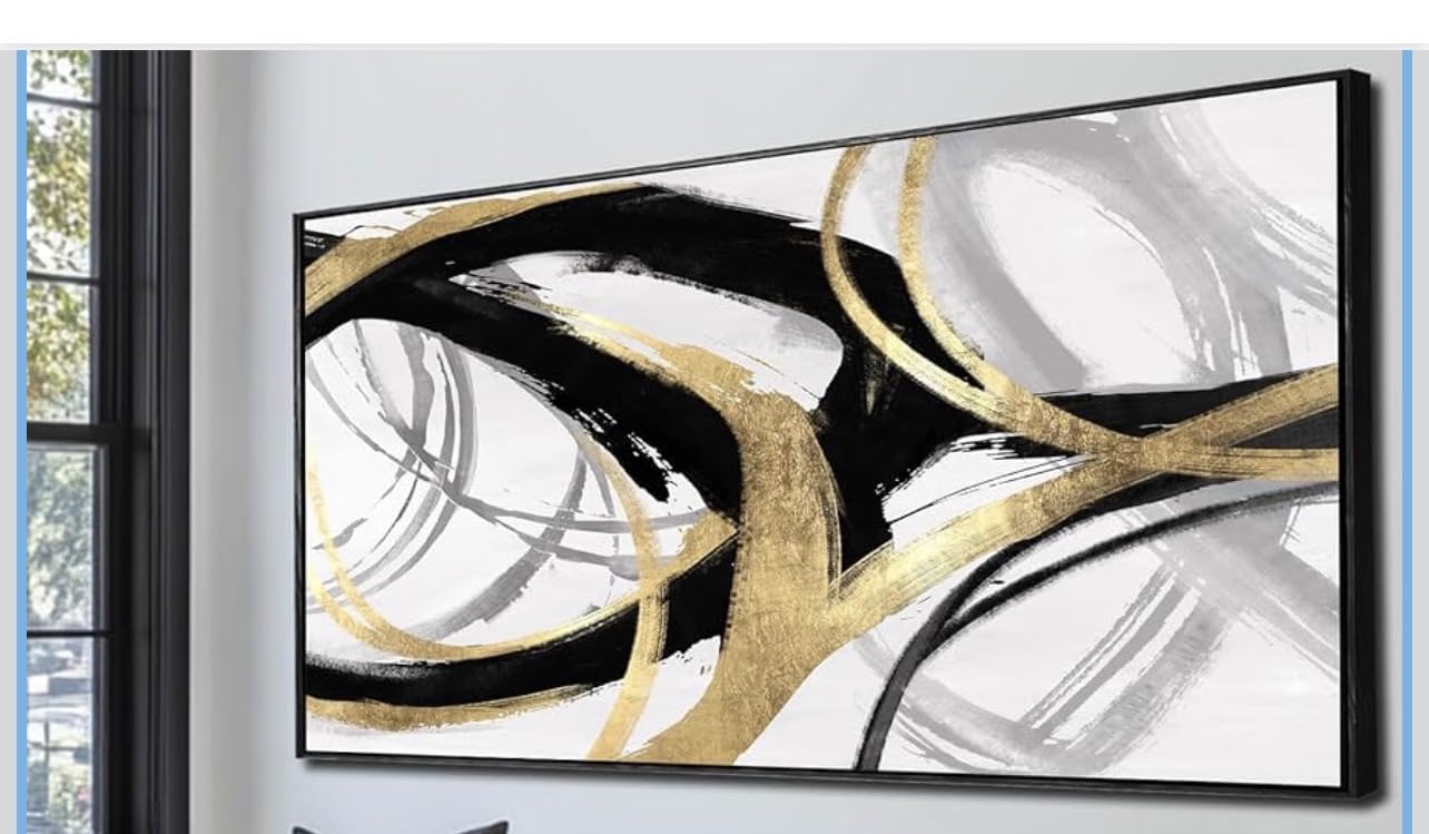 Large Canvas Wall Art Room Decor Framed Wall Art Abstract Line Paintings Home Decoration for Living Bedroom Office 29