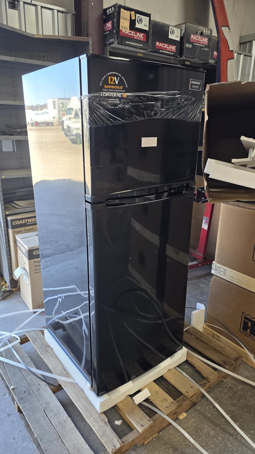 RV Refrigerator, 10.7 cu.ft. | Mobile Lifestyle Approved | Space-Saving Design | Customizable Cooling | Energy Efficient for Off-Grid Living | R-1088BK-12V customer photo 2