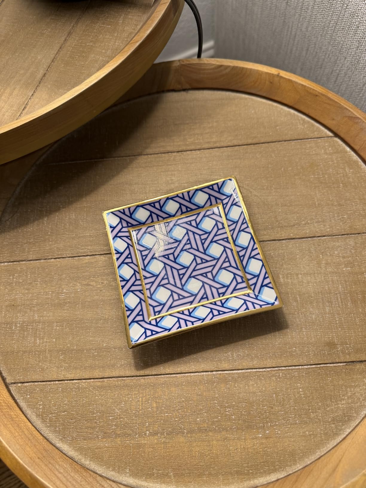 Basketweave Square Tray customer photo 1