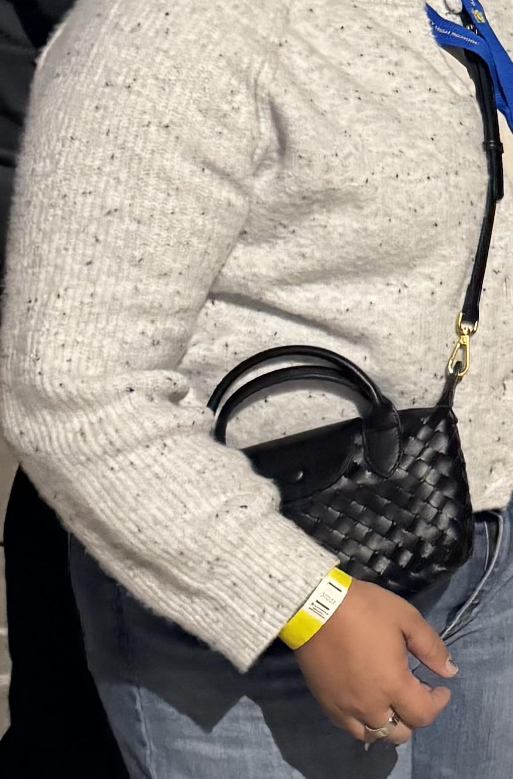 Mini Small Size Braided Luxury Leather Women's top Handle Handbag Fashion Travel Daily Satchel customer photo 2