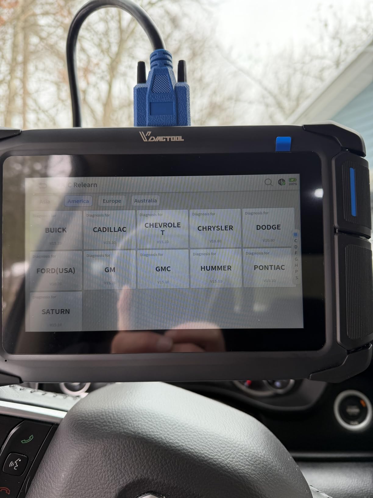 VDIAGTOOL Bidirectional Scan Tool VD70, OBD2 Scanner Diagnostic Tool with ECU Coding, 36+ Resets, PMI, FCA AutoAuth, All System, CAN FD & DoIP, V.A.G. Guide, 3-Year Update customer photo 1