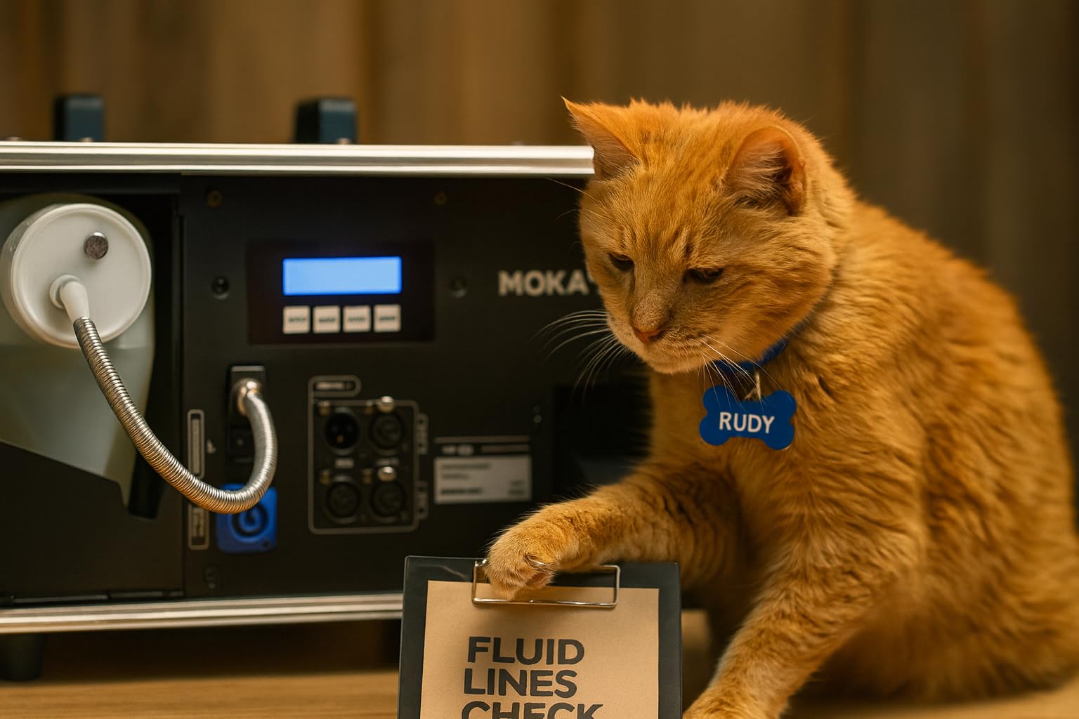 Moka Water-Based Hazer 1200W Silent Professional Haze Machine customer photo 2