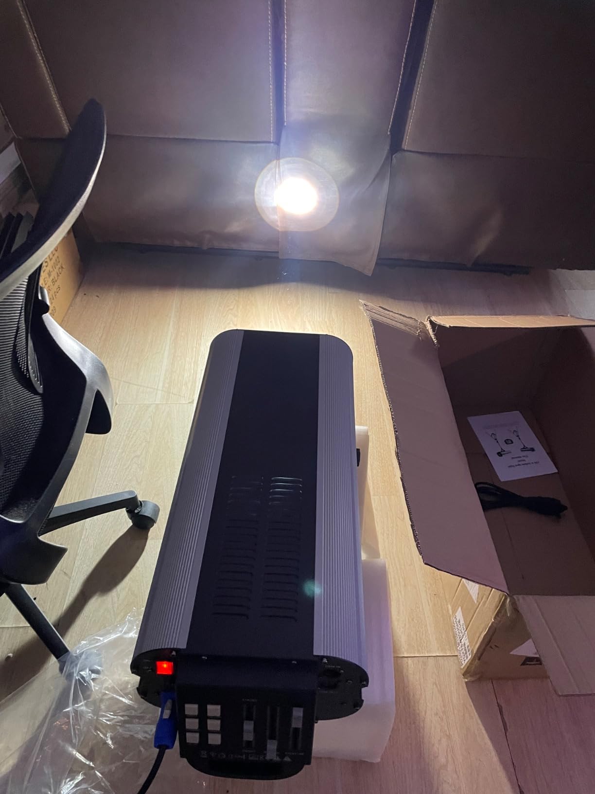 230W Professional Stage Spotlight with Adjustable Height Tripod Stand customer photo 2