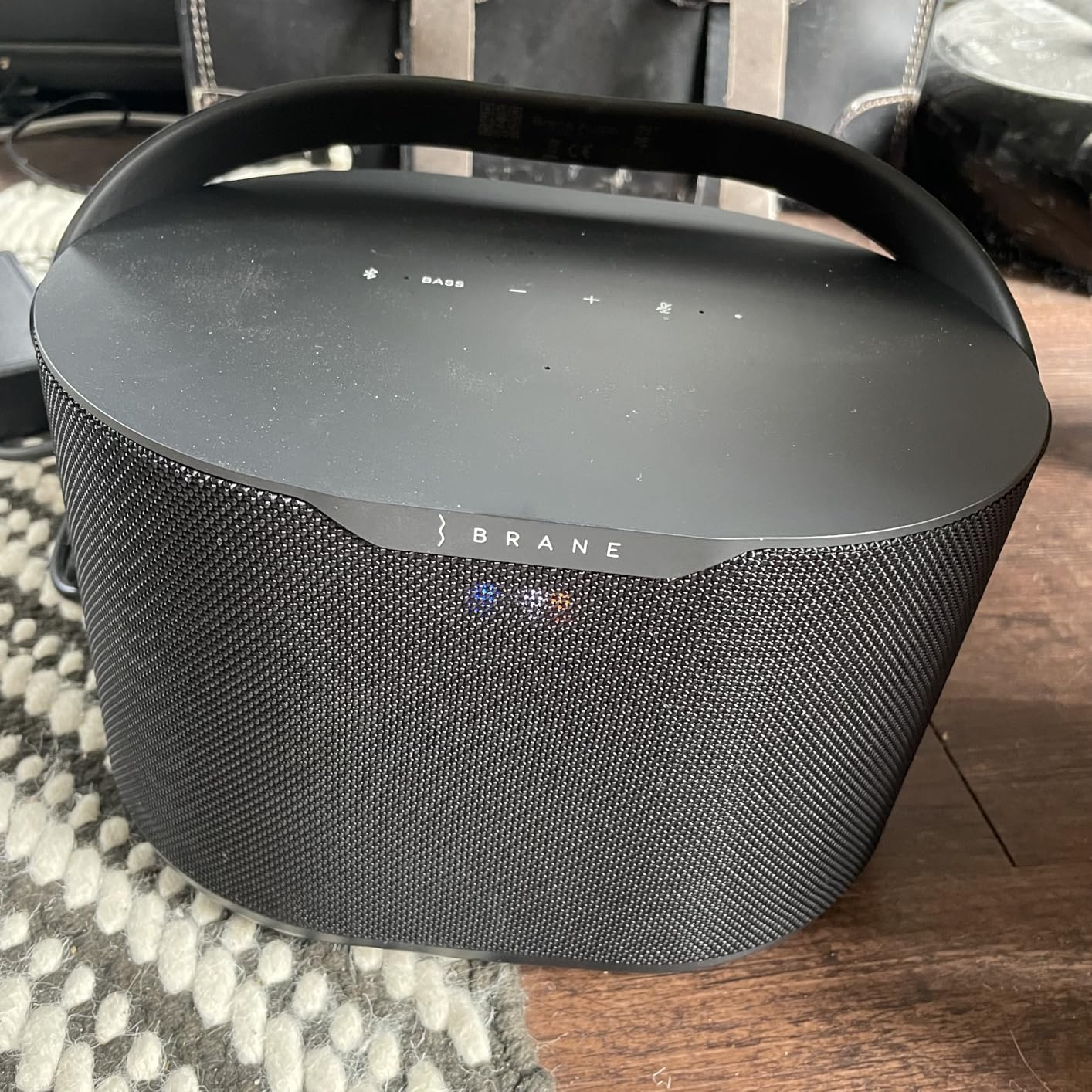 Brane Audio Brane X Smart Speaker, Portable Wireless Bluetooth Speaker, Internal RAD Subwoofer, 12 Hrs Playback, Waterproof IP57 customer photo 1