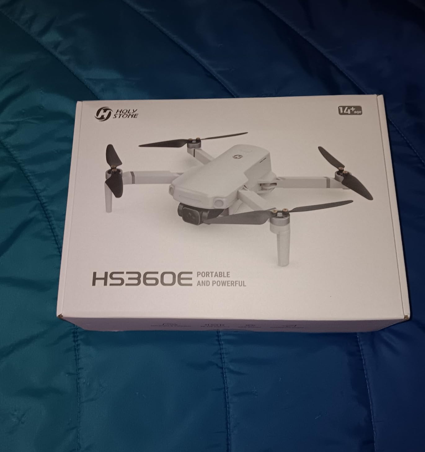 Holy Stone HS360E GPS EIS Drones with Camera for Adults 4K, 249g FAA Compliant Lightweight Foldable FPV RC Quadcopter Drone with 1200W Sensor, 20000ft Range, Auto Return, Follow Me, Upgraded HS360S customer photo 2