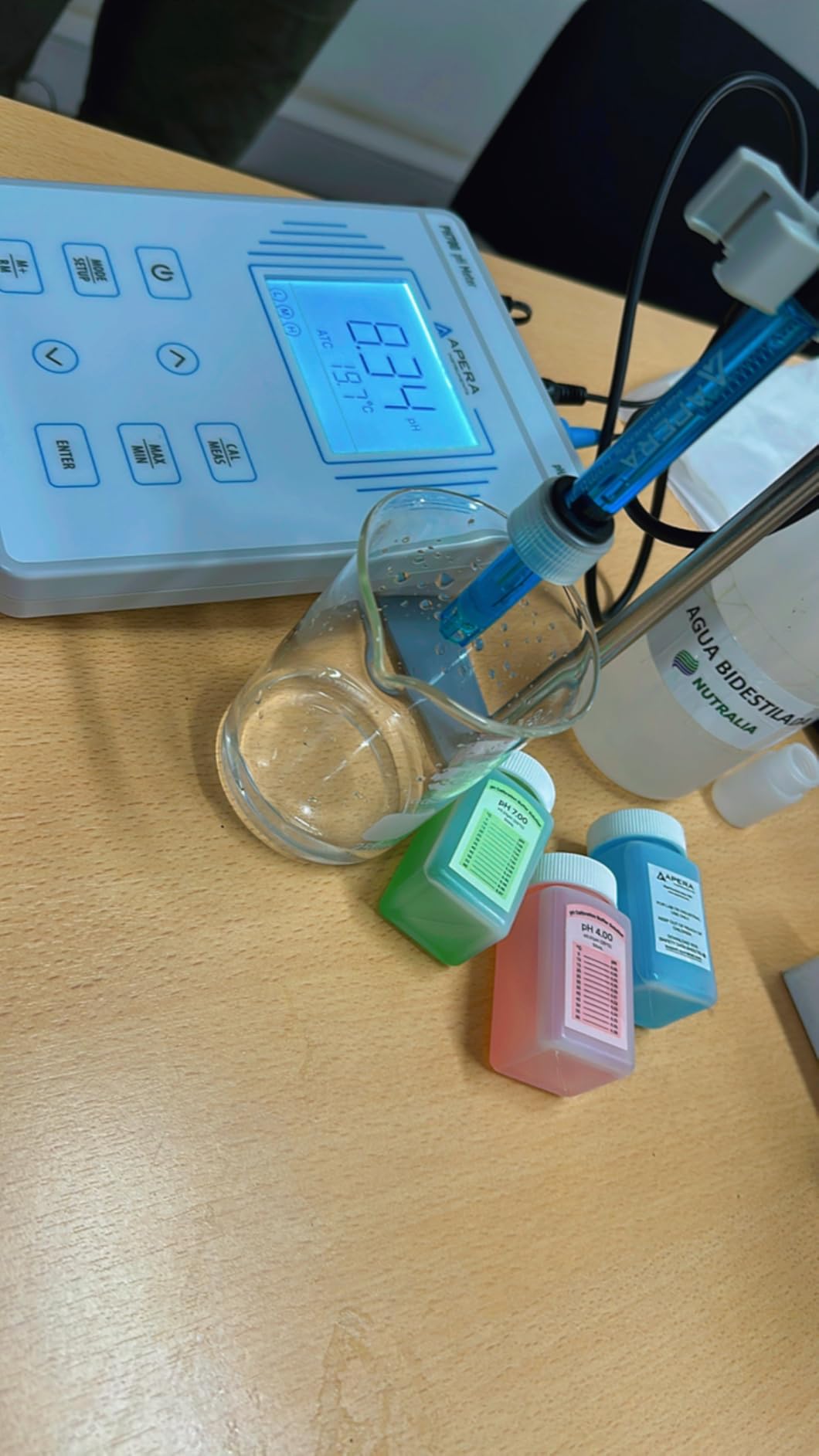 PH700-BC Benchtop Lab pH Meter for Biotechnology and Pharmaceutical Samples, Liquid Food, Protein-containing Liquids, Compatible with TRIS Buffers customer photo 1