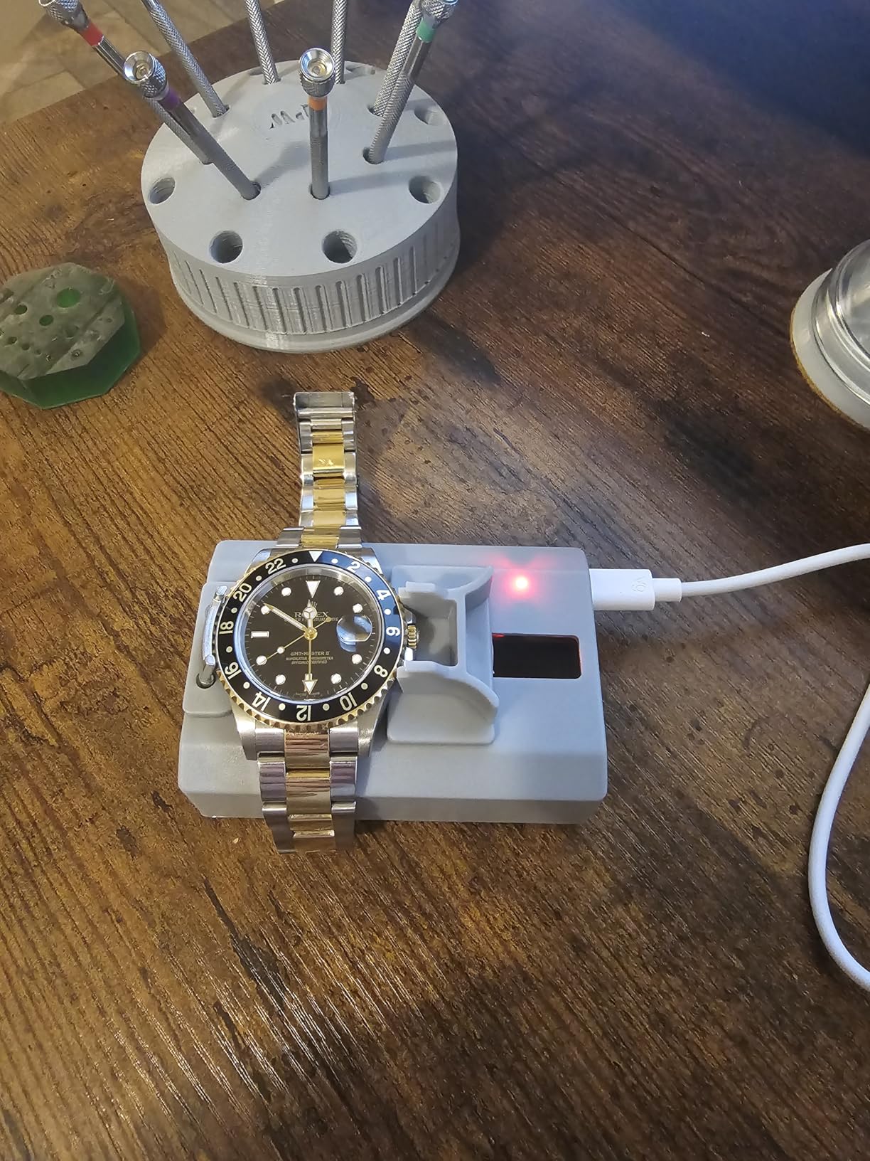 Watch Timegrapher TGBC Meter Calibrator Tester Acoustic Display Mechanical Watch Calibration Tool for Desktops Laptops Mobile Phone (Version 4.5) customer photo 2