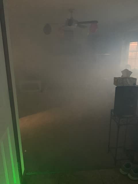 Haze Machine 700W Continuous Output Fog Machine Wireless Remote DMX customer photo 1