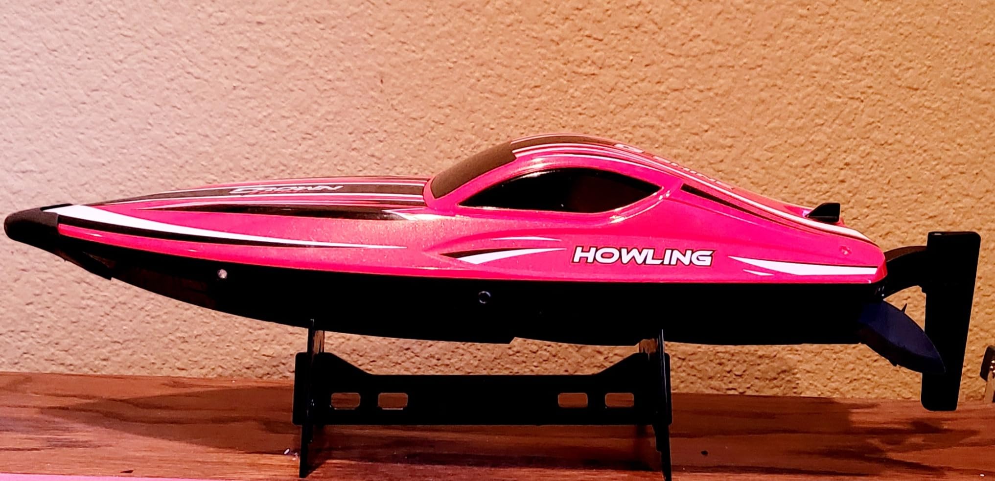 BEZGAR RC Boat, 16 inch Big Brushless Remote Control Boat for Adults and Kids, 55 KPH Large Fast RC Speed Boats with 2000mAh Battery customer photo 2