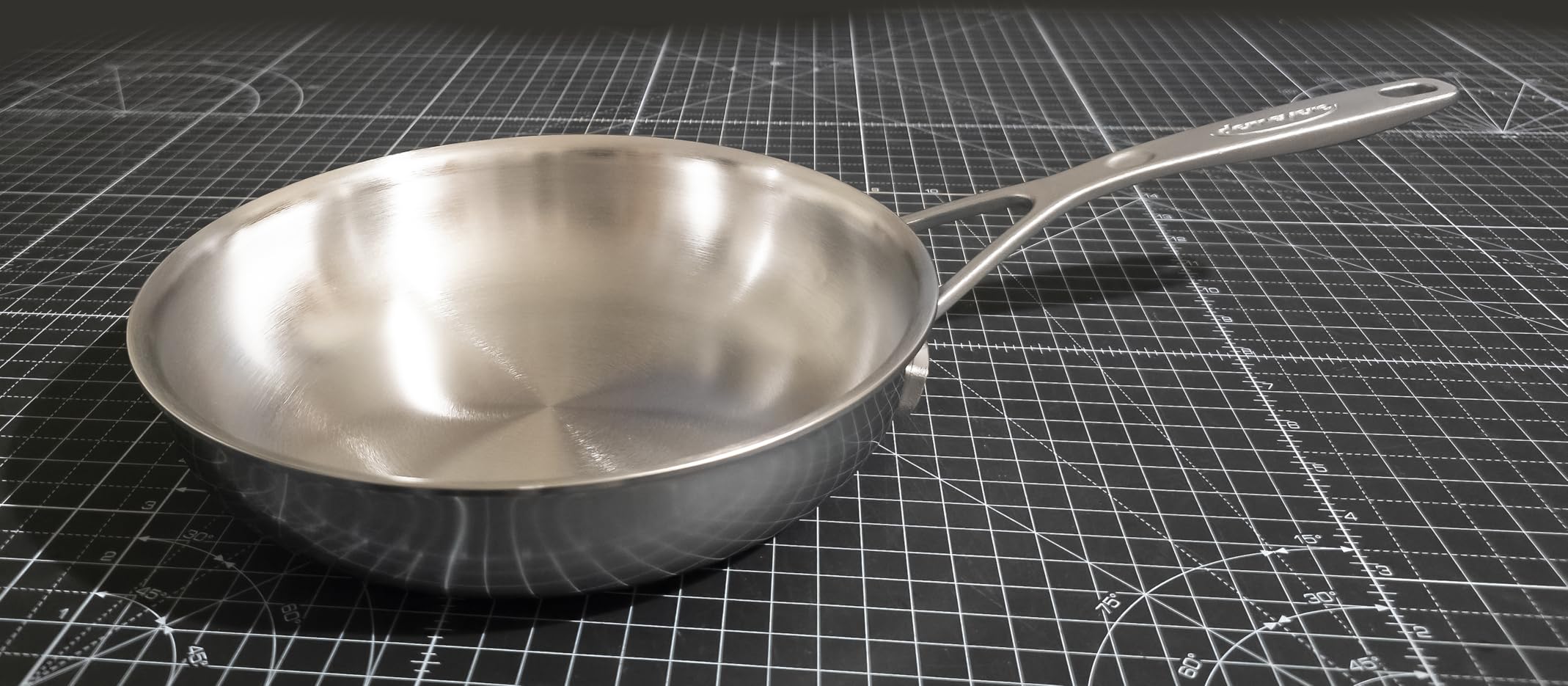Industry 5-Ply 9.5-inch Stainless Steel Fry Pan customer photo 1