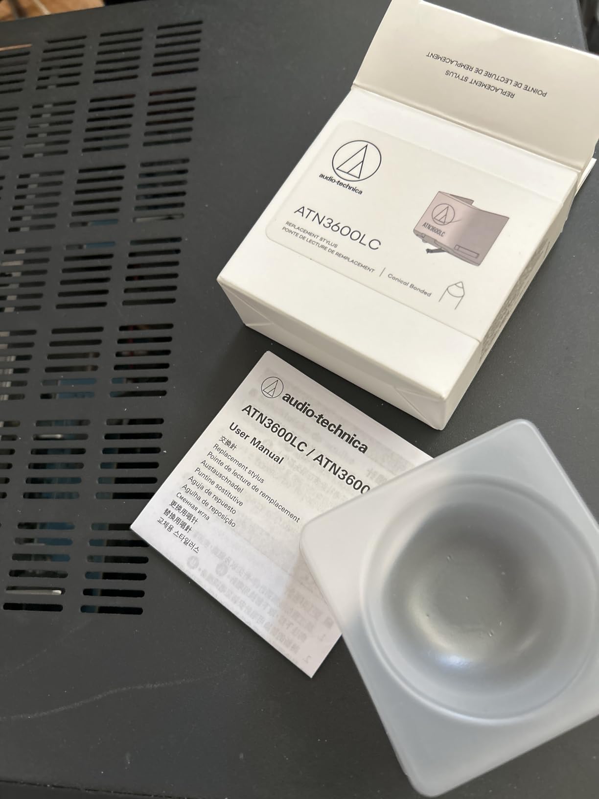 Audio-Technica ATN3600LC Conical Replacement Stylus Needle for AT-LP60X, AT-LP60XBT, Sound Burger, AT-SB727 customer photo 2