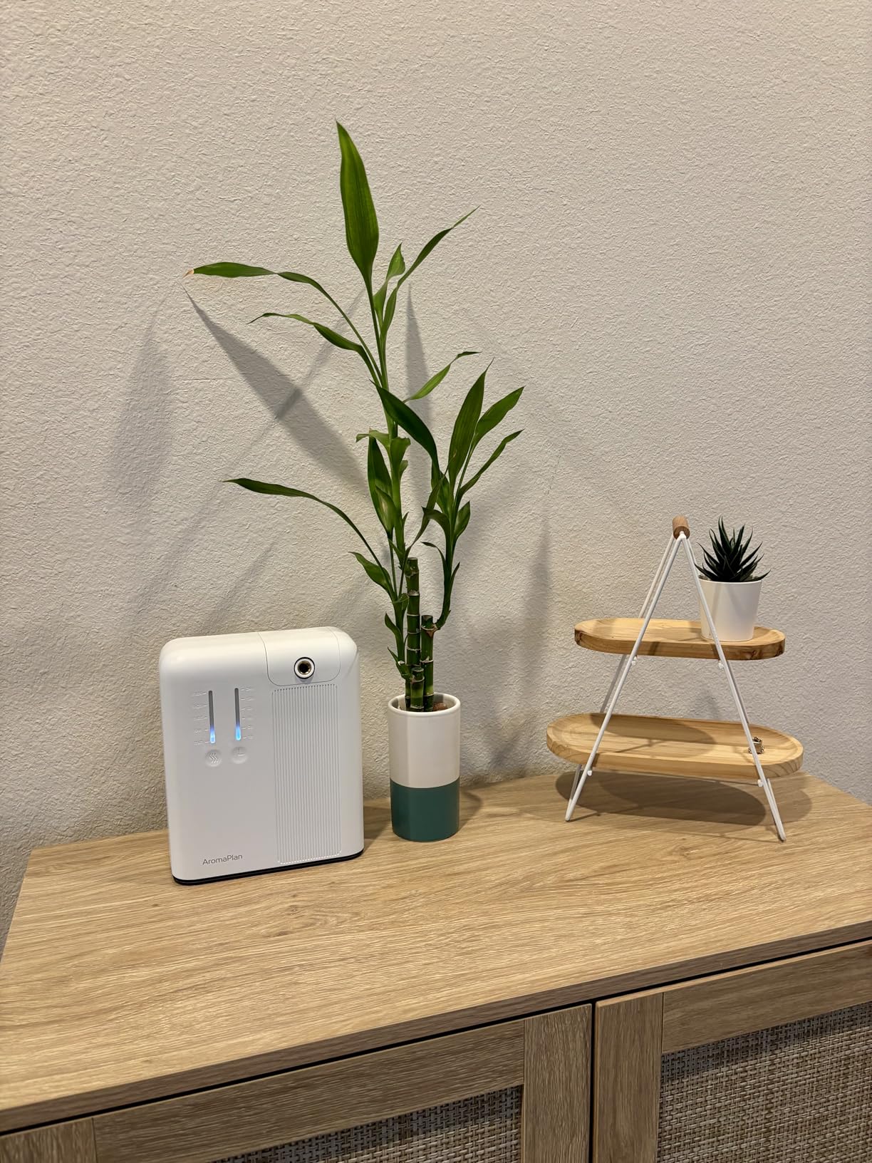 AromaPlan 5 Star Collection Cold Air Scent Diffuser, Whole House (2 Scents Included)- Waterless Smart Aroma, Scent &Time Adjust., App Control, HVAC | Home, Commercial, Hotel | Large Room, 2,000 sq.ft customer photo 1