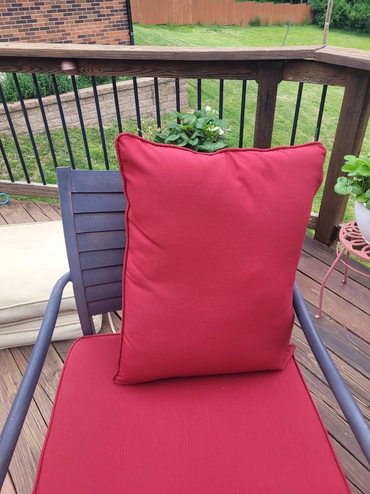 Sunbrella Outdoor Patio Chair Cushions Set, 24