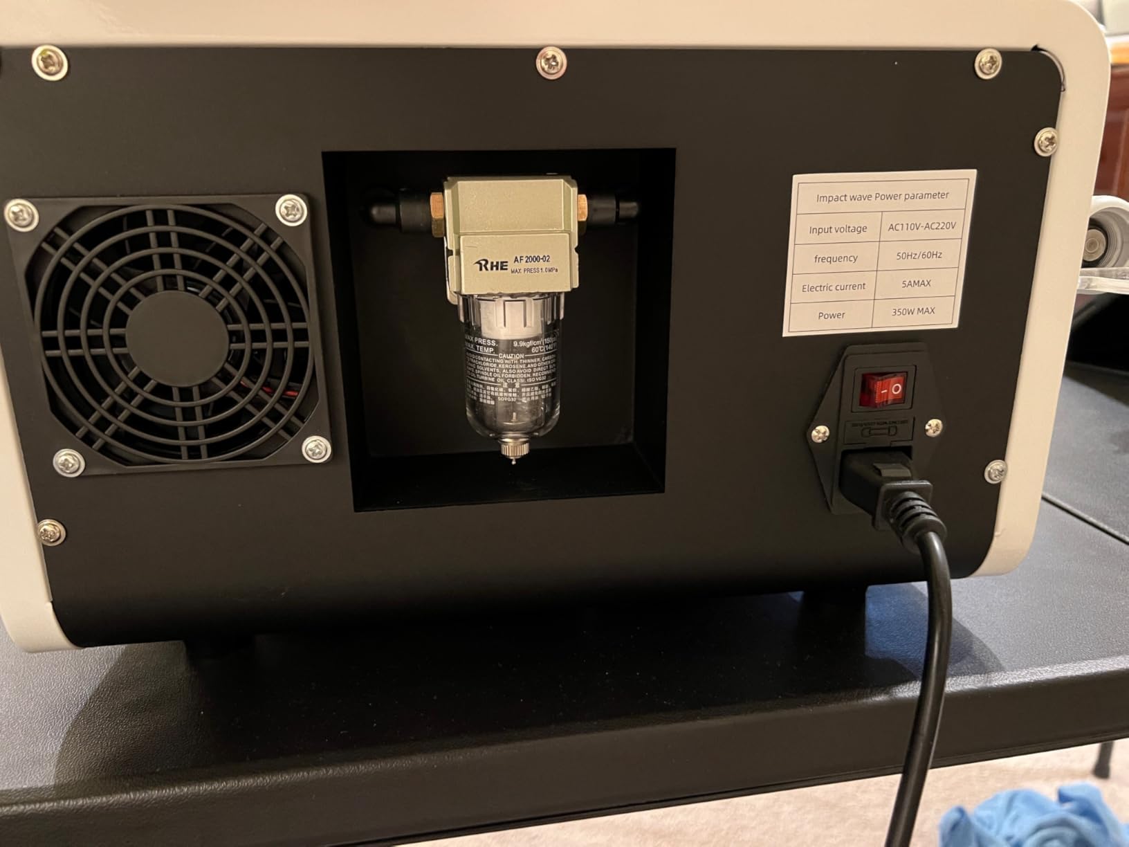 Shockwave Therapy Machine for Muscles and Joints, Full Metal Host for Stable and Stronger Energy Output, Safe and Easy to Use, Non-Invasive, No Side Effects customer photo 2