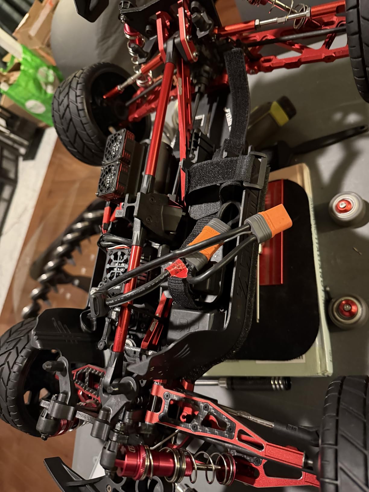 ARRMA RC Truck 1/8 KRATON 4X4 6S BLX BRUSHLESS V6 Speed Truck RTR (Lipo Battery and Charger Not Included) (Blue/Orange), ARA8608V6T1 customer photo 1