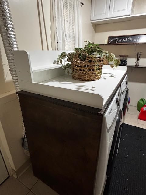 2-Tier Washer and Dryer Countertop with 2.75