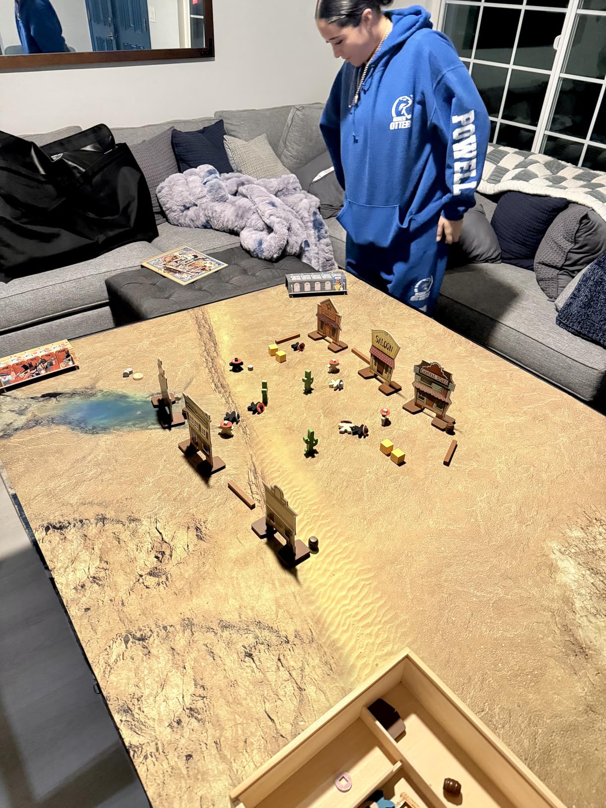 Warzone Studio 6 x 4 ft Folding Gaming Table (Black) customer photo 2