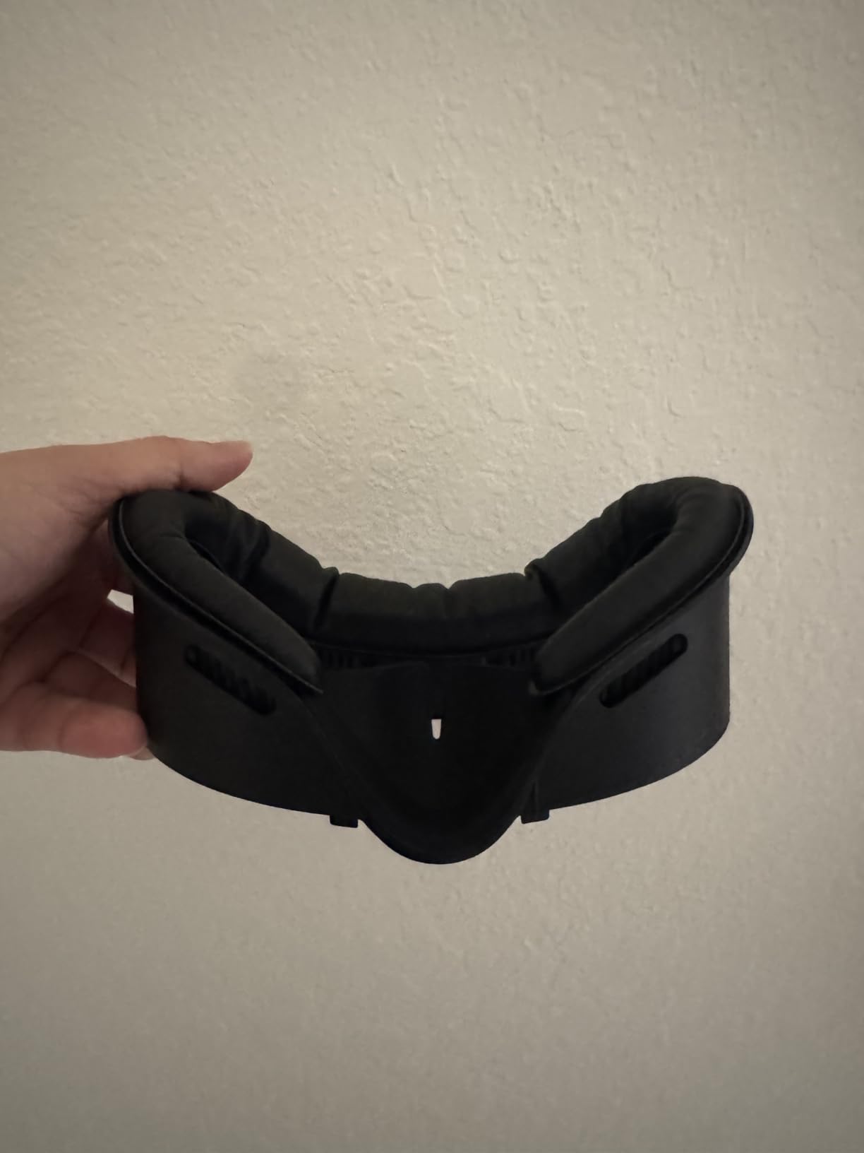 VZNEK Face Cover Pad for Oculus Quest 3S, Sweat-Proof PU Foam Cushion for Meta Quest 3S, Compatible with Oculus Quest 3S Original Spacer (for Quest 3S) customer photo 1