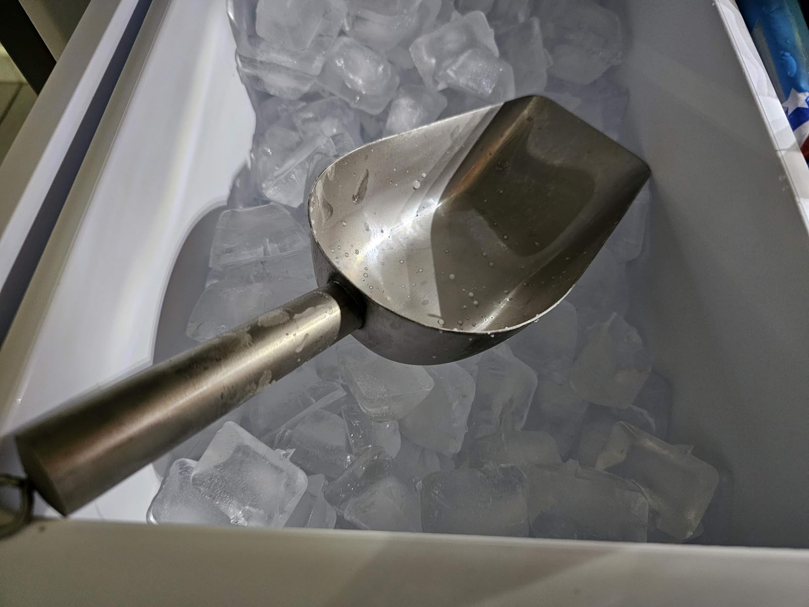 Ice Maker Commercial Ice Machine Large Capacity Stainless Steel 500 Lbs/24H Industrial Ice Machine, 350 Lbs Storage Commercial Ice Machines Free Standing, Cubes Ice Makers Commercial customer photo 1