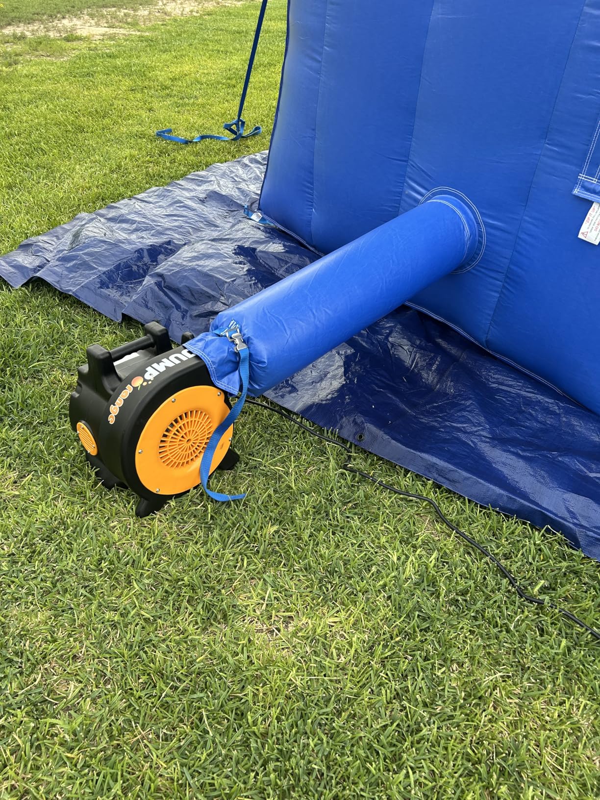 HeroKiddo 16ft Tall Block Party Inflatable Water Slide with Attachable Pool & Blower, 26ft Long Commercial Grade PVC, Heavy Duty Wet/Dry Slide for Kids & Adults, Front Load Entry for Easy Supervision customer photo 1