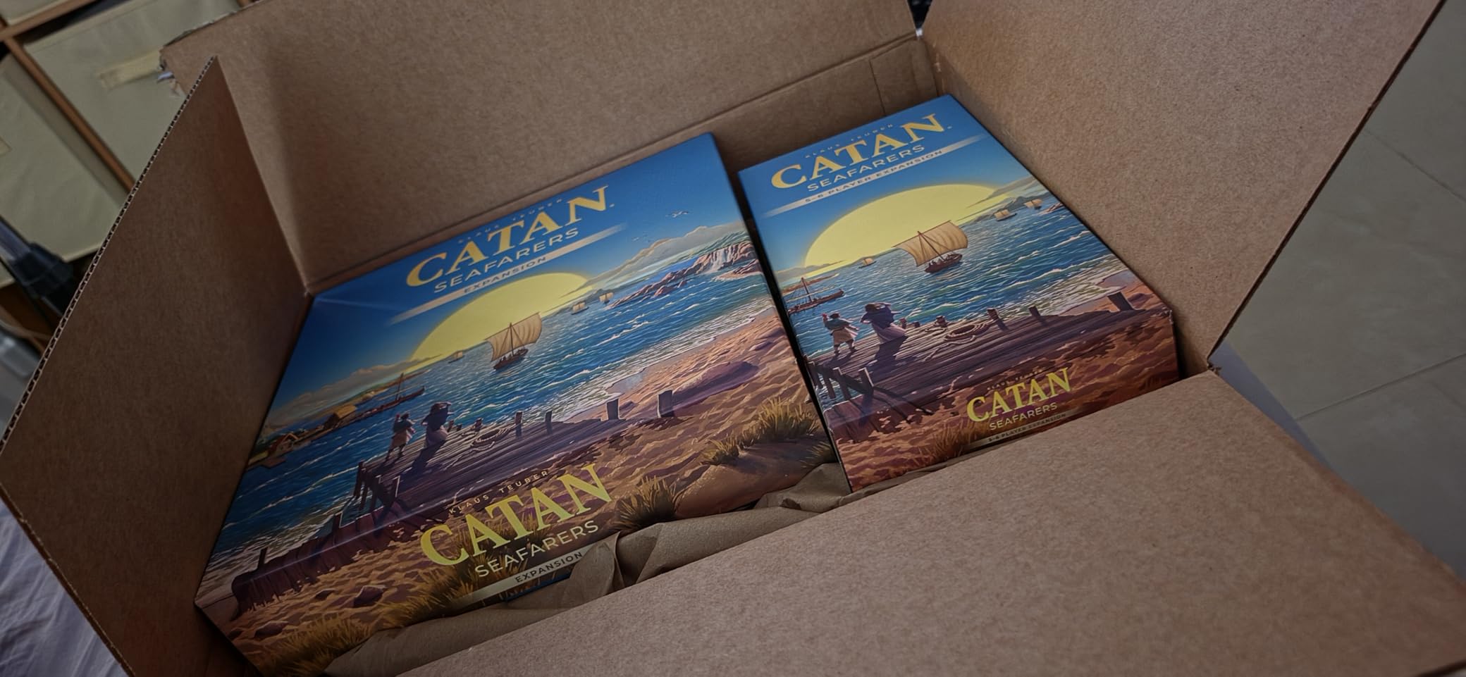 CATAN Seafarers Board Game Expansion (6th Edition) Strategy Game for Kids and Adults, Ages 12+, 3-4 Players, 60 Minute Playtime, Made by Catan Studio customer photo 1