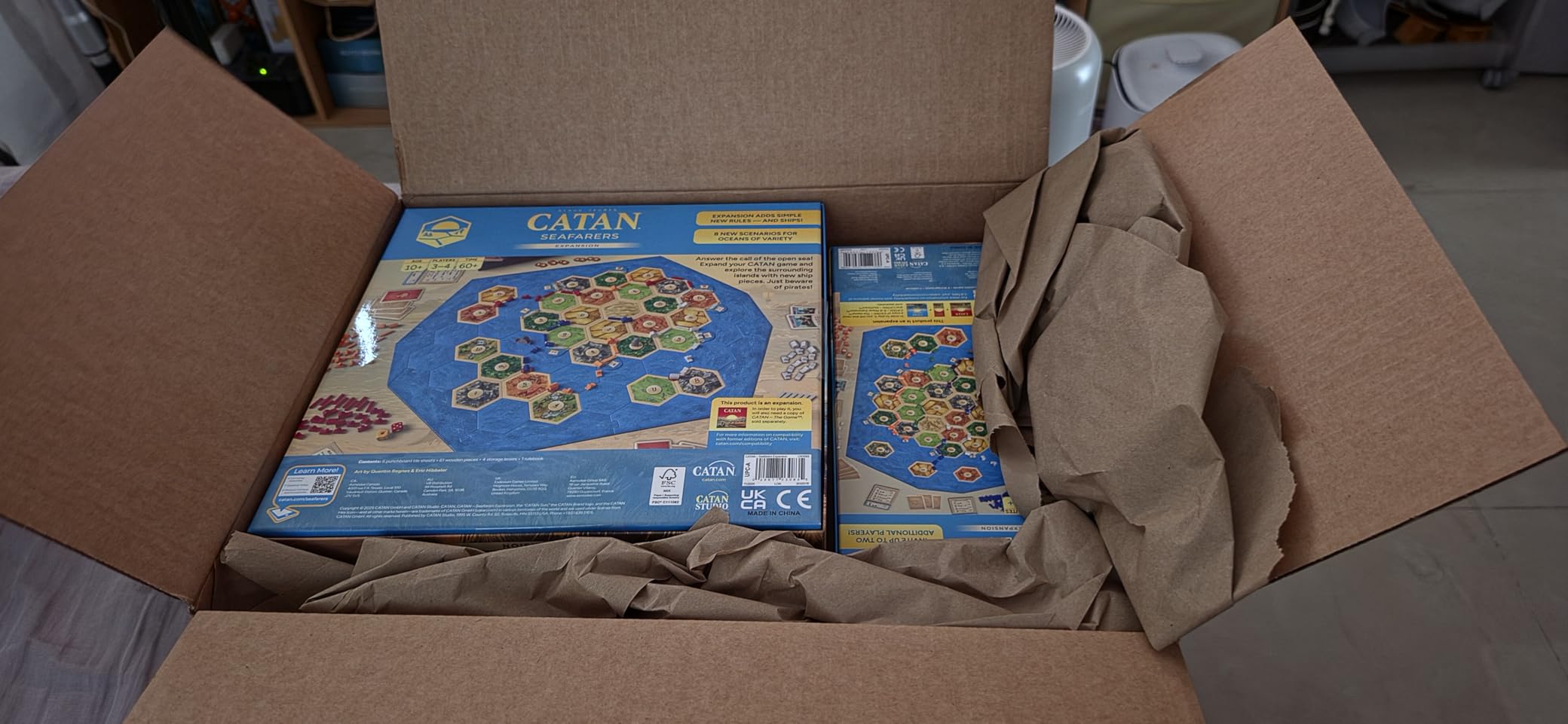 CATAN Seafarers Board Game Expansion (6th Edition) Strategy Game for Kids and Adults, Ages 12+, 3-4 Players, 60 Minute Playtime, Made by Catan Studio customer photo 2
