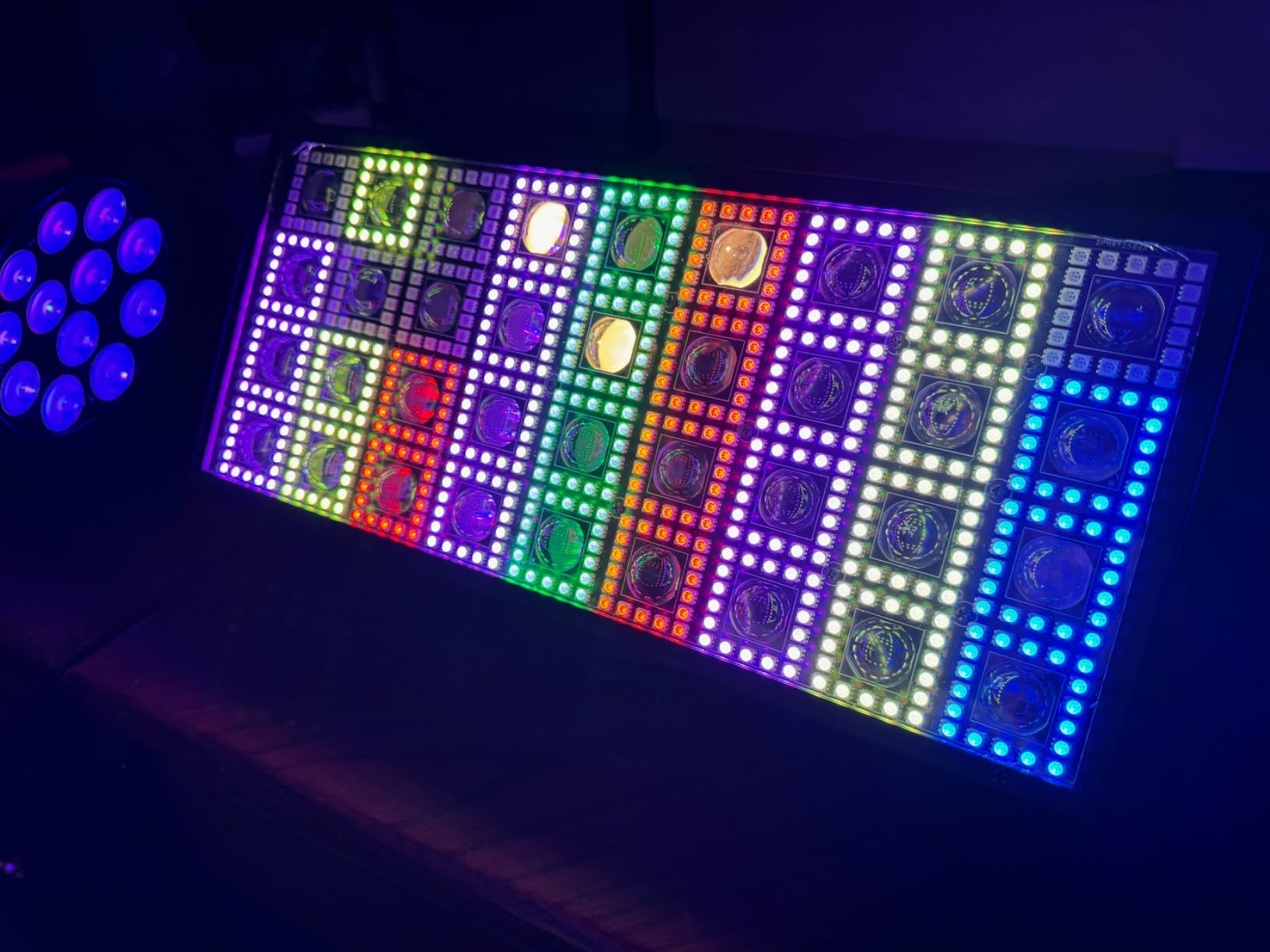 180W Led Stage Light Bar,Wall Washer Light Support 4/11/165Ch DMX,RDM,Sound Activated,Remote Control Strobe Color Changing Dj Lights Bar Uplights for Events Party Church Birthday Wedding (1) customer photo 1
