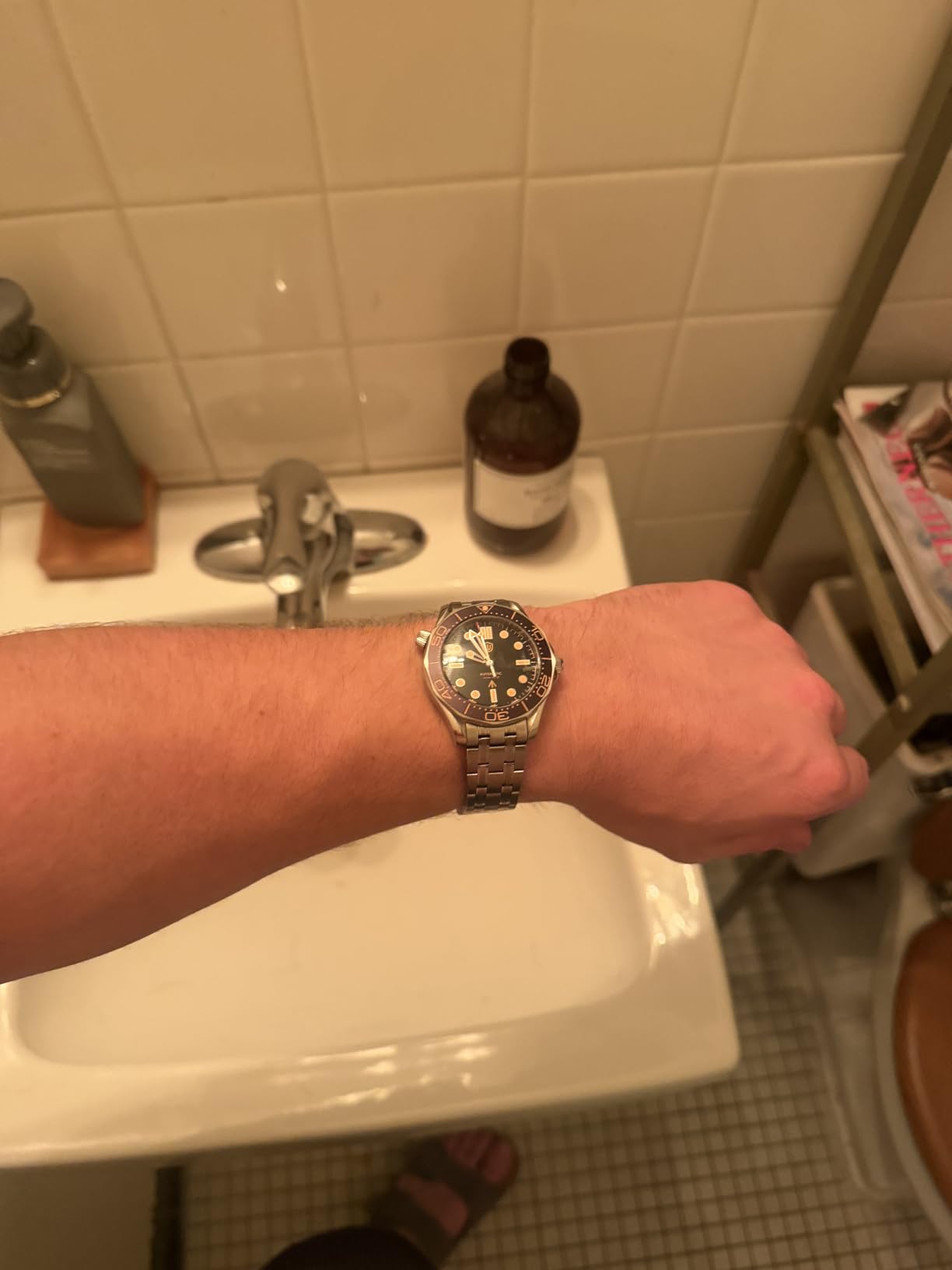Watchdives WD007 Sea Ghost NTTD Dive Watch for Men, 39/42 mm Domed Sapphire Crystal Titanium customer photo 2