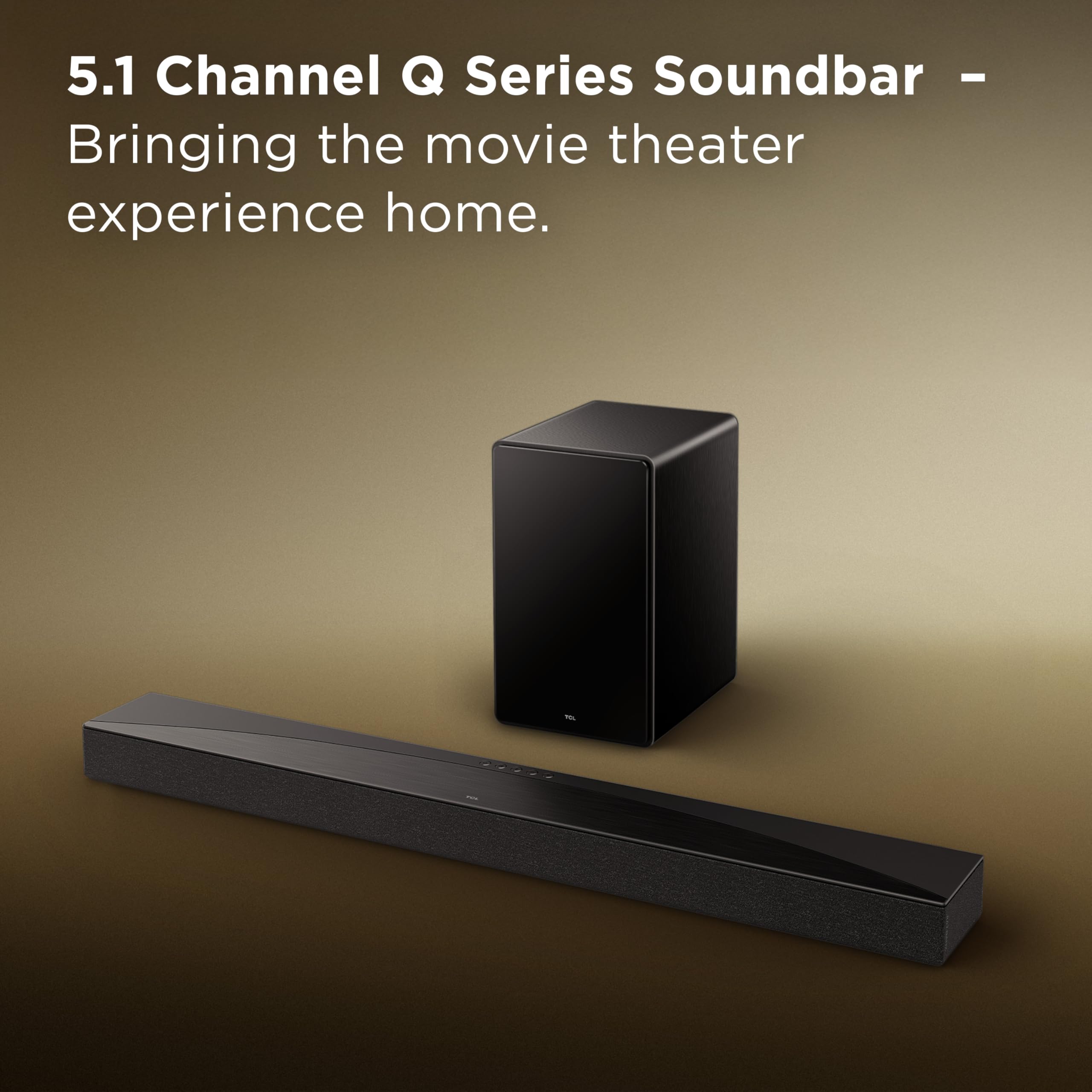 TCL Q65H 5.1 Surround Sound Bar with Wireless Subwoofer for Smart TV | Dolby Atmos DTS:X Calibration | 580W Power Bluetooth Home Theater Speaker with Bass | App Control & Remote Control | Latest Model customer photo 2
