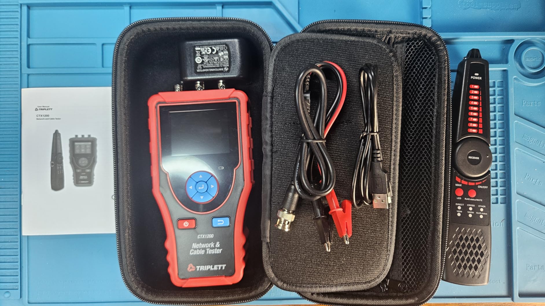Triplett OTDR1315 Professional Multi-Function Optical Time-Domain Reflectometer (OTDR) and Network Tool customer photo 1