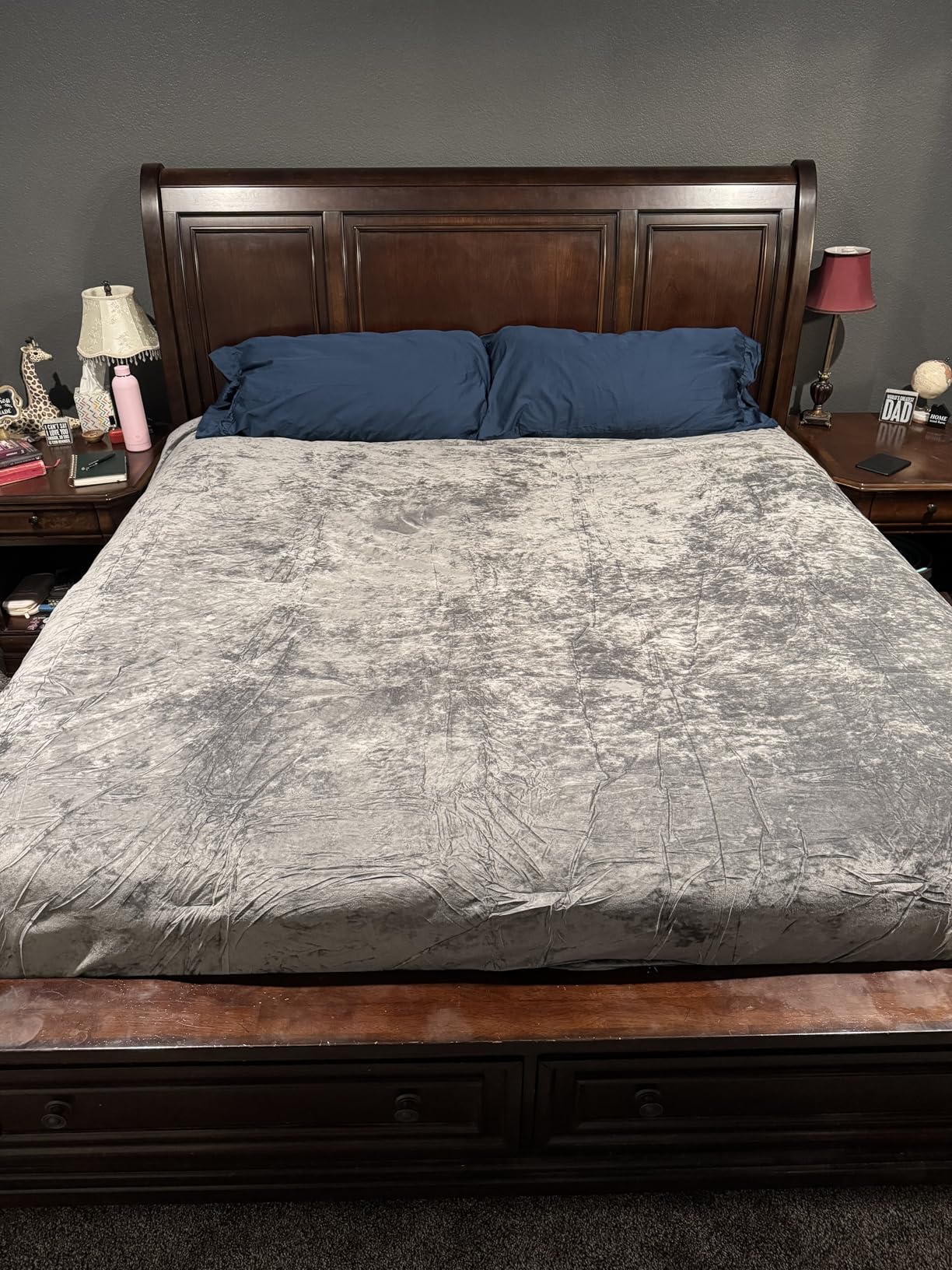 Bedlifes Egyptian Cotton Sheets 1000 Thread Count King Size, 4-Piece 16