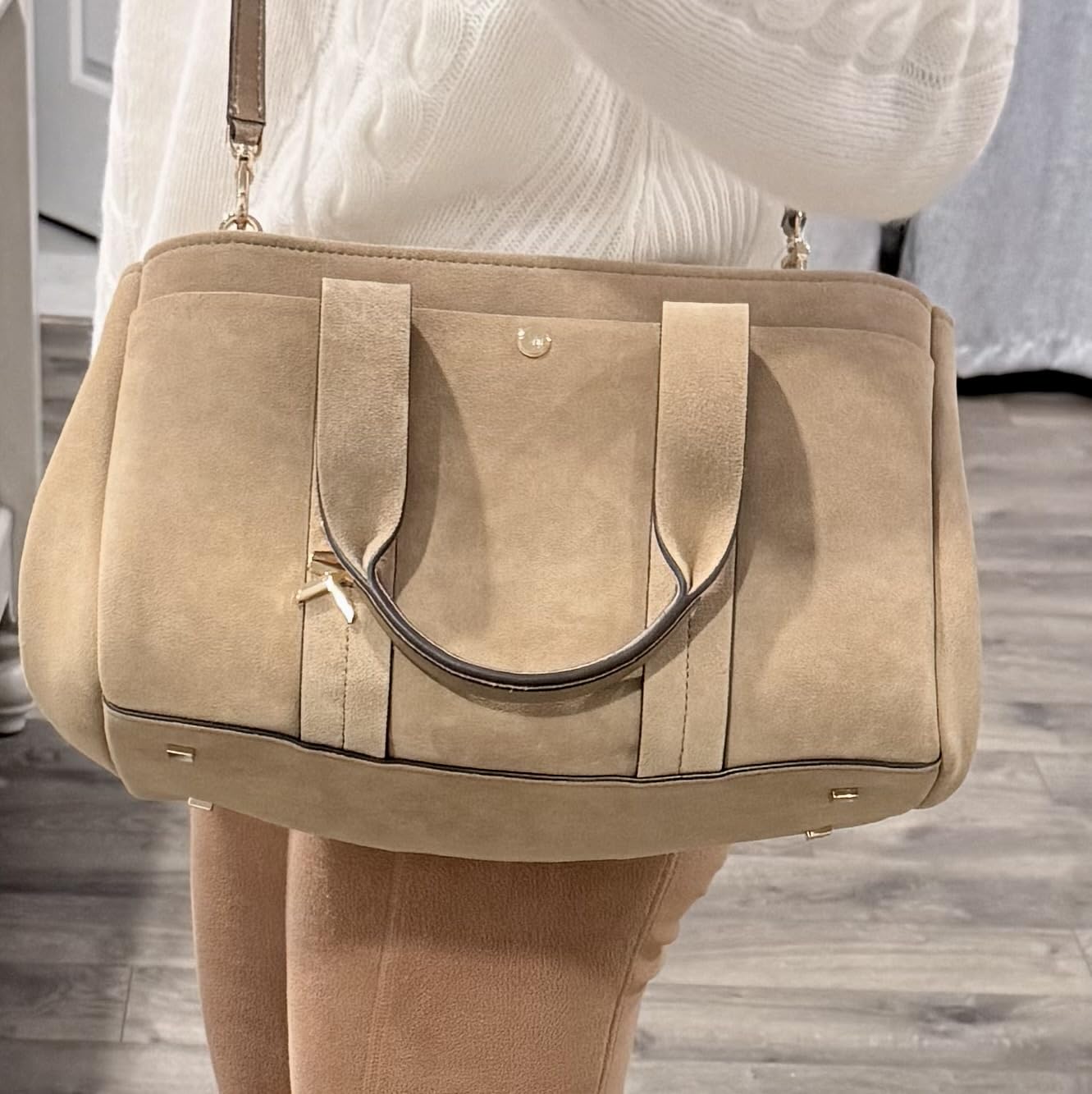 Michael Kors Women's Romee Small Satchel customer photo 1