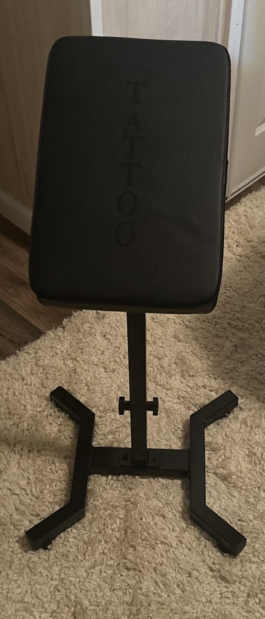Tattoo Arm Rest Stand with 180° Tilt & Height Adjustable (28