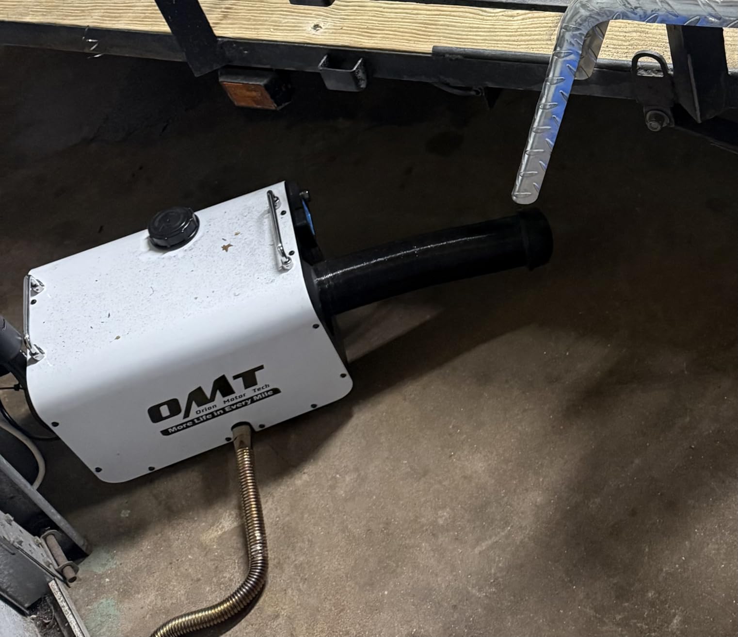 Orion Motor Tech 5kW Diesel Heater, 12V 24V All in One Diesel Air Heater 1.3 Gal Tank with CO Alarm Auto Shutoff Compatible with Car Truck RV Camper Boat （Not an Engine Part） customer photo 1