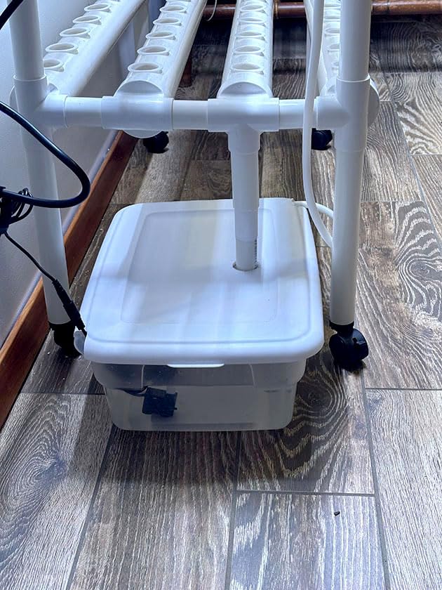 SPECILITE Hydroponics Growing System with Wheels, 3-Tier 108 Plant Sites Food-Grade PVC-U Pipes Gardening Kit customer photo 2