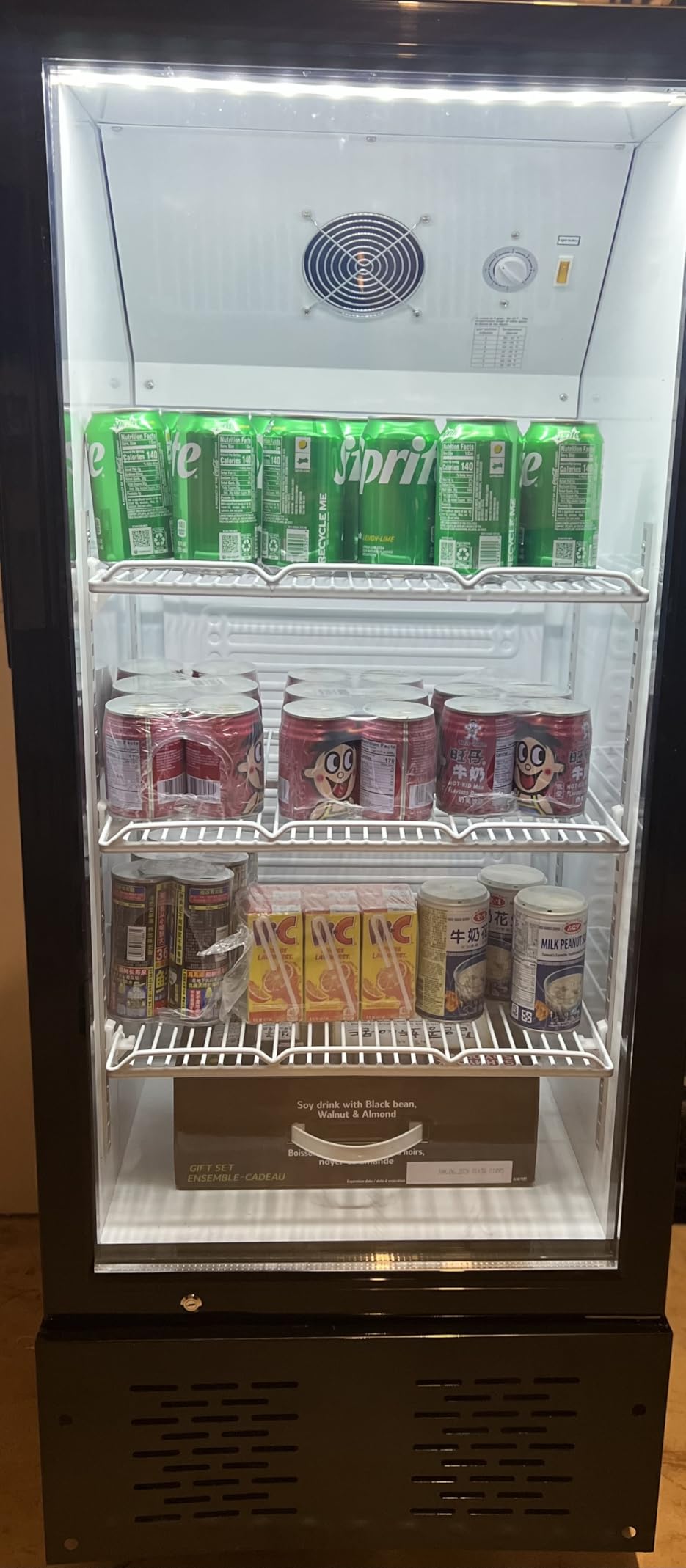 Beverage Cooler Commercial Refrigerator 30.3 Cu.Ft. Glass Door Display Refrigerator with LED Light, 10 Shelves, Display Commercial Beverage Refrigerator for Restaurant Cafe Bar Store (30.3 Cu.Ft.) customer photo 2