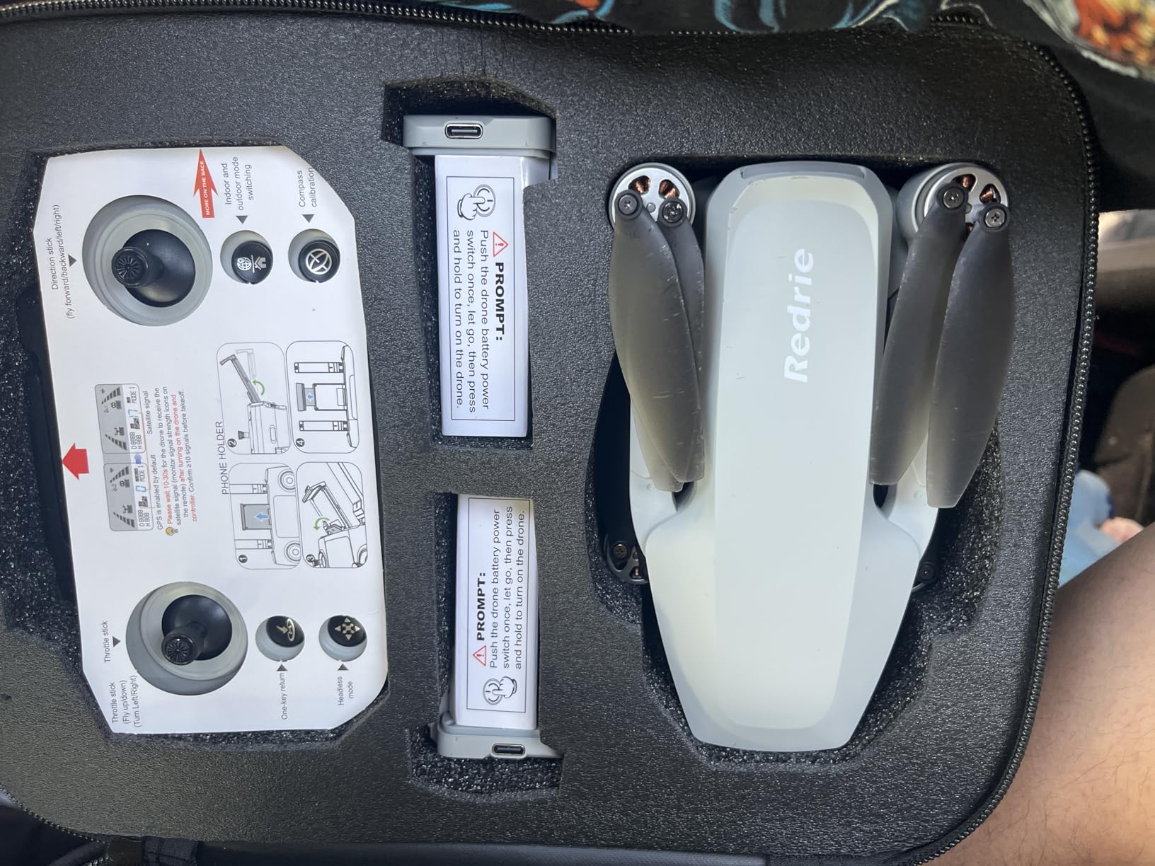 GPS Drones with Camera for Adults 4K, Foldable Drone with Brushless Motor, Auto Return/Follow, Tap Fly/Circle Fly, Beginner-Friendly One Key Start, 45 Mins Flight, Under 249g customer photo 2