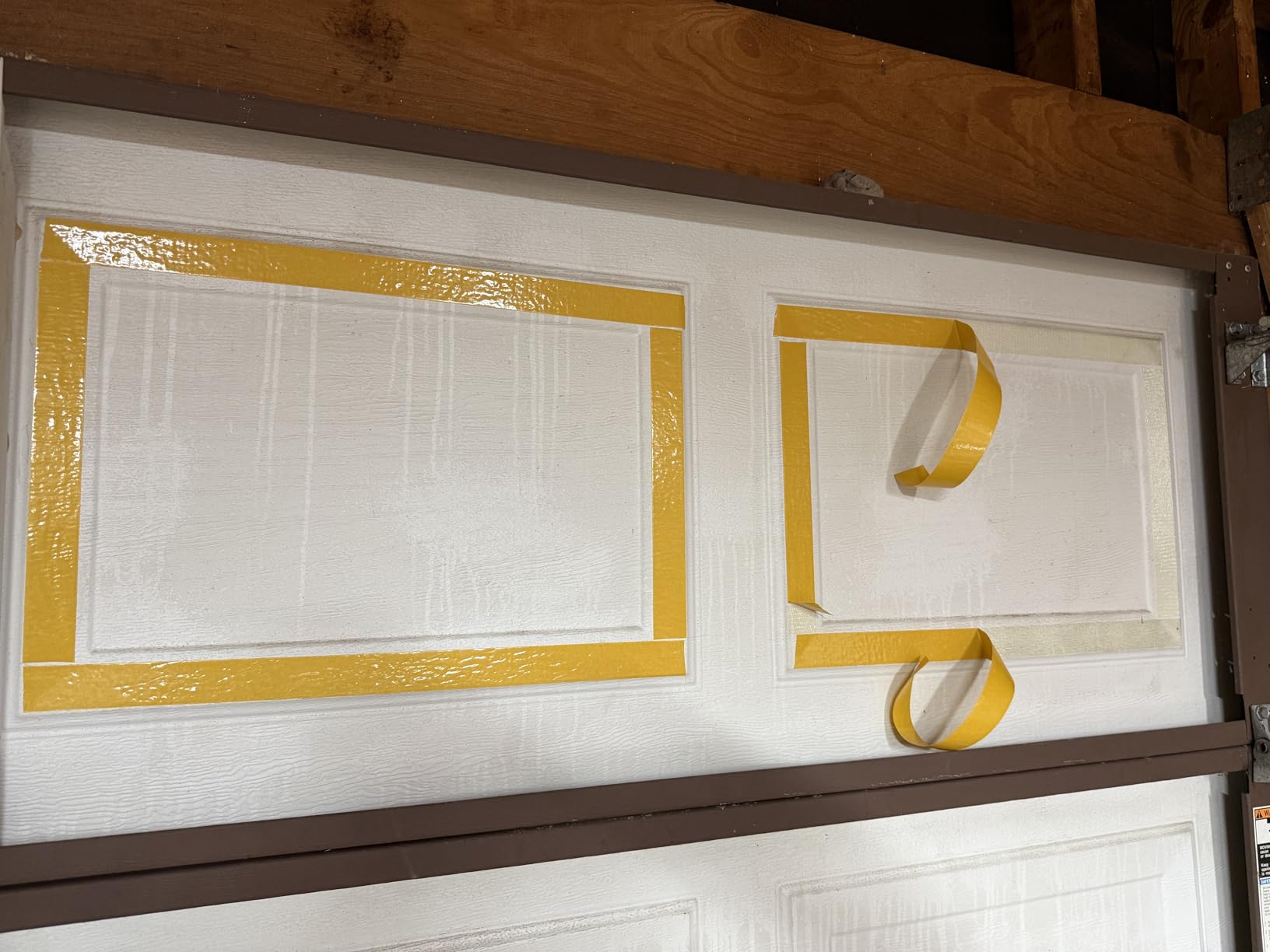 BEEST FULLSTOP Garage Door Insulation Kit - 8x7 & 8x8 ft Single Garage Door Insulation Panels - 8 Pre-Cut 24x48 Foam-Core Panels w/ Tape, Cutter & Squeegee - Easy DIY for Instant Temperature Control customer photo 2